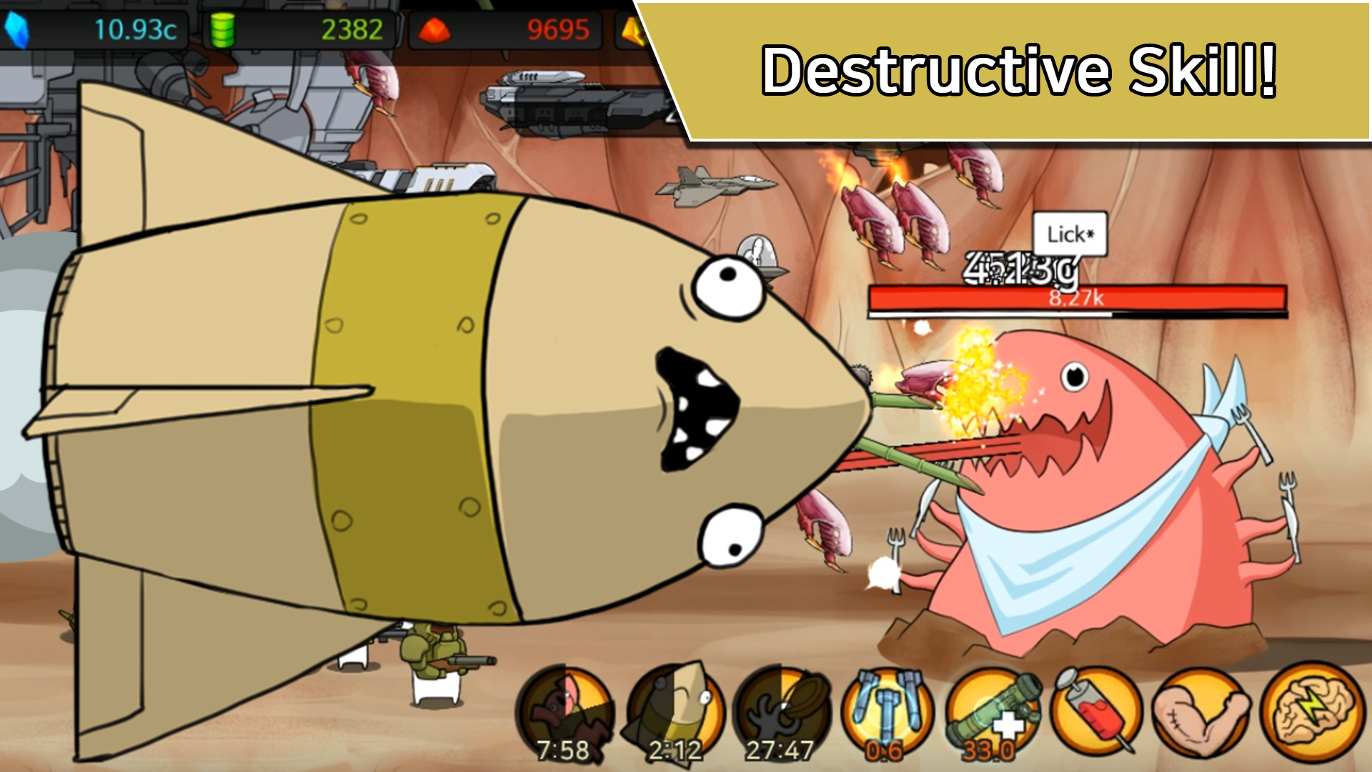 اسکرین شات 4 بازی Missile Dude RPG : idle hero