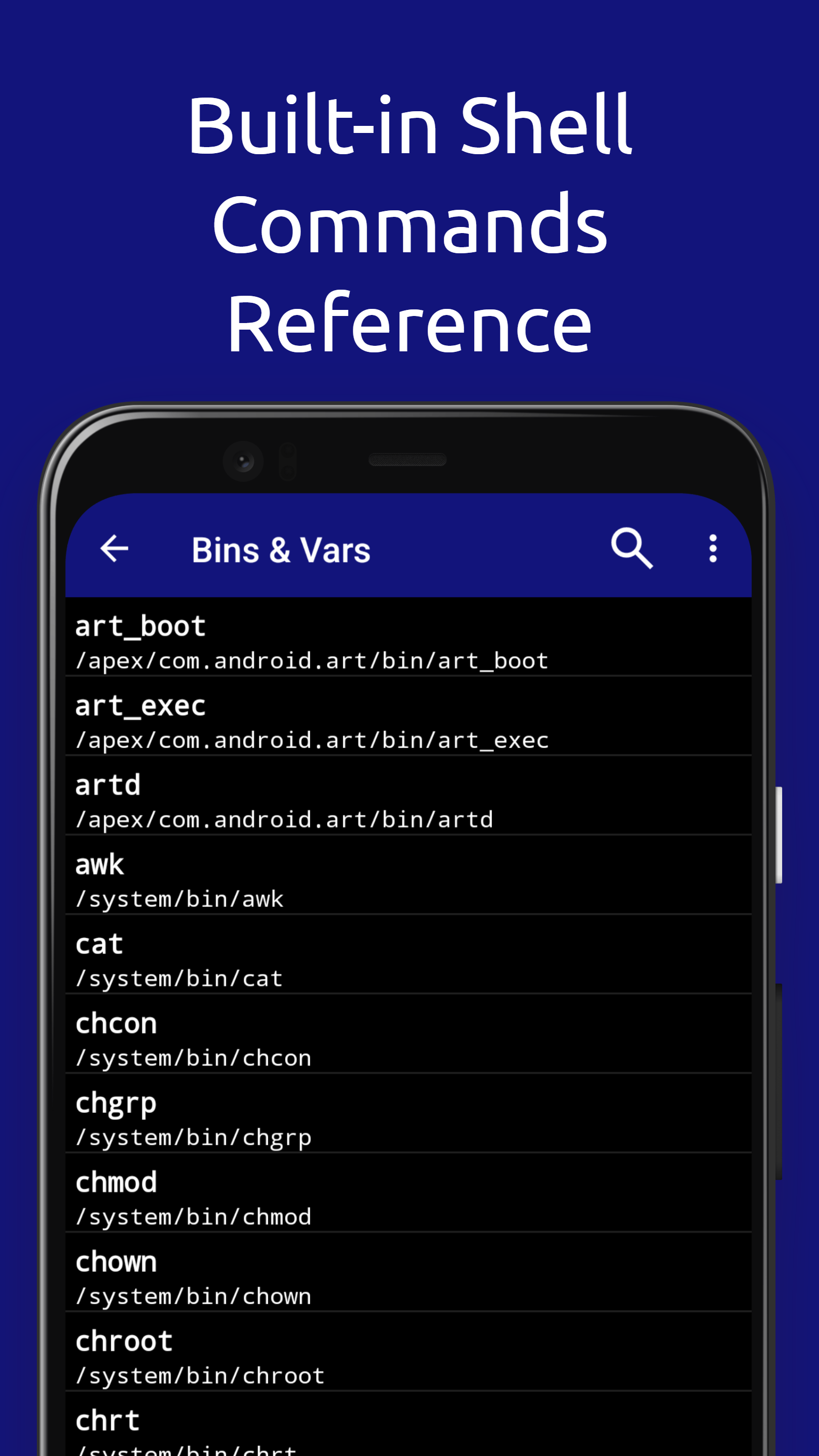 اسکرین شات 4 برنامه Qute: Terminal emulator