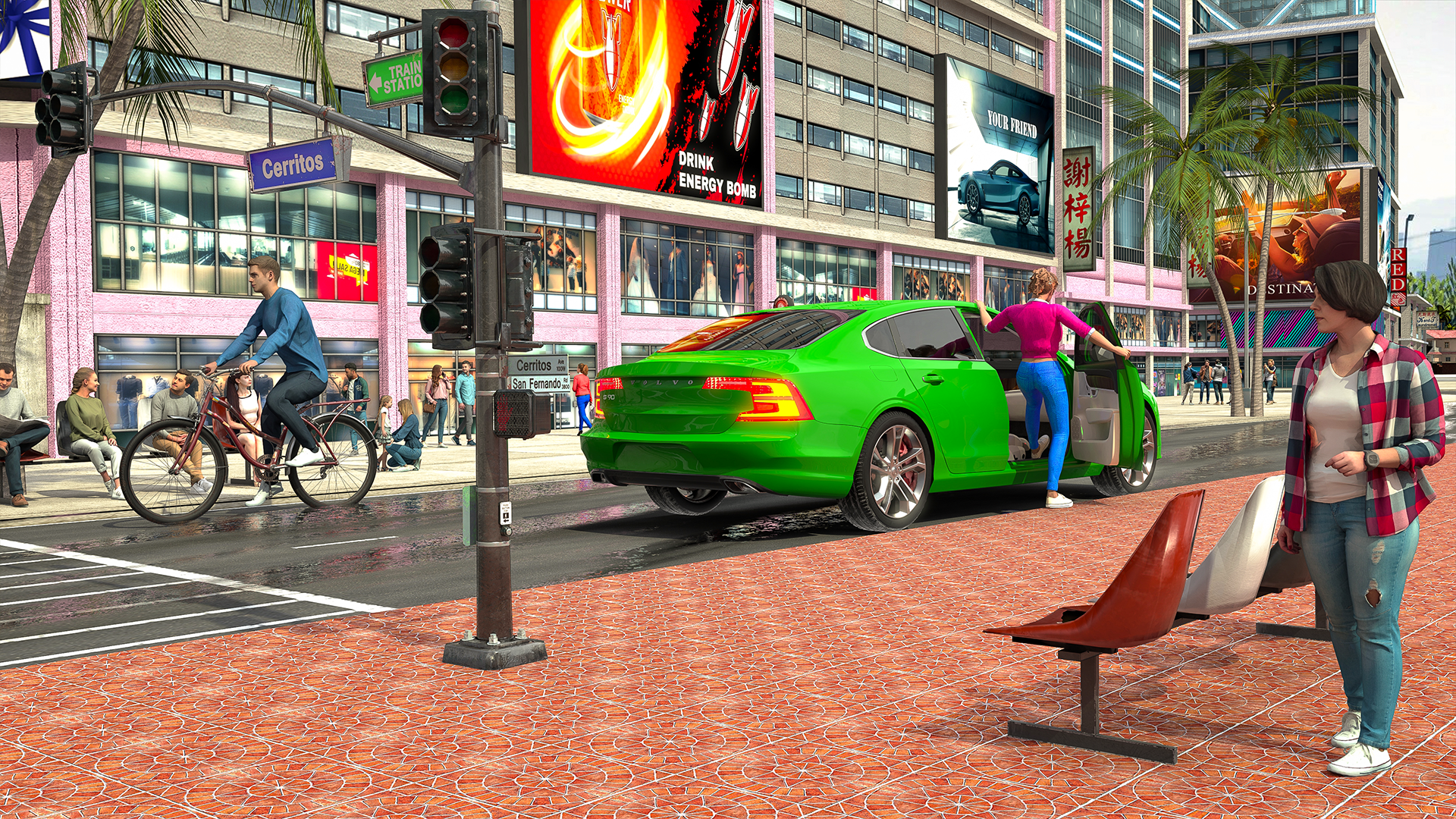 اسکرین شات 1 بازی Real Car Parking Car Games 3D