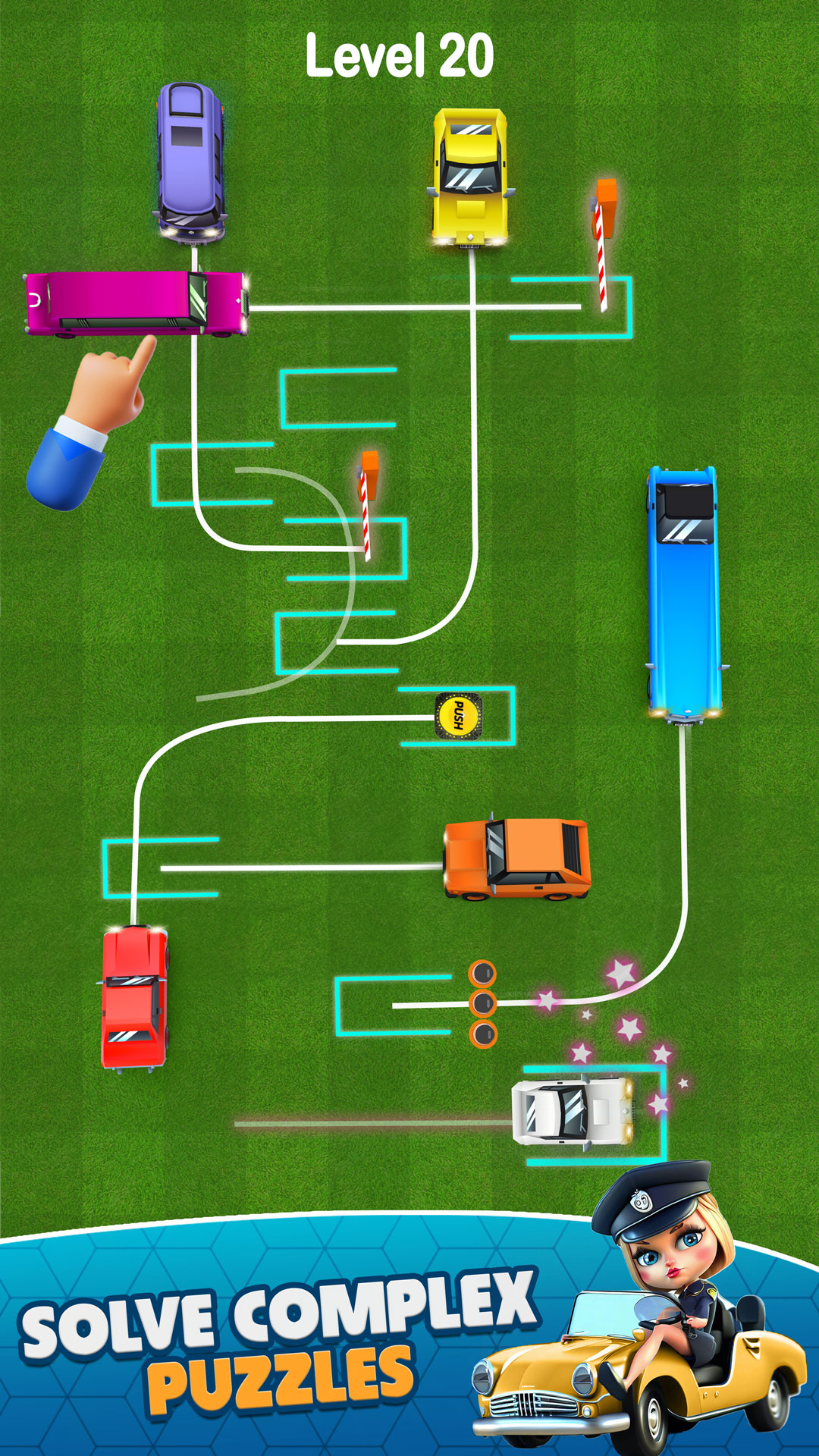 اسکرین شات 4 بازی Car Parking Order Car Games