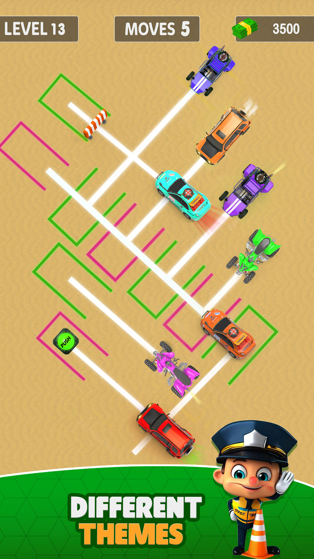 اسکرین شات 5 بازی Car Parking Order Car Games