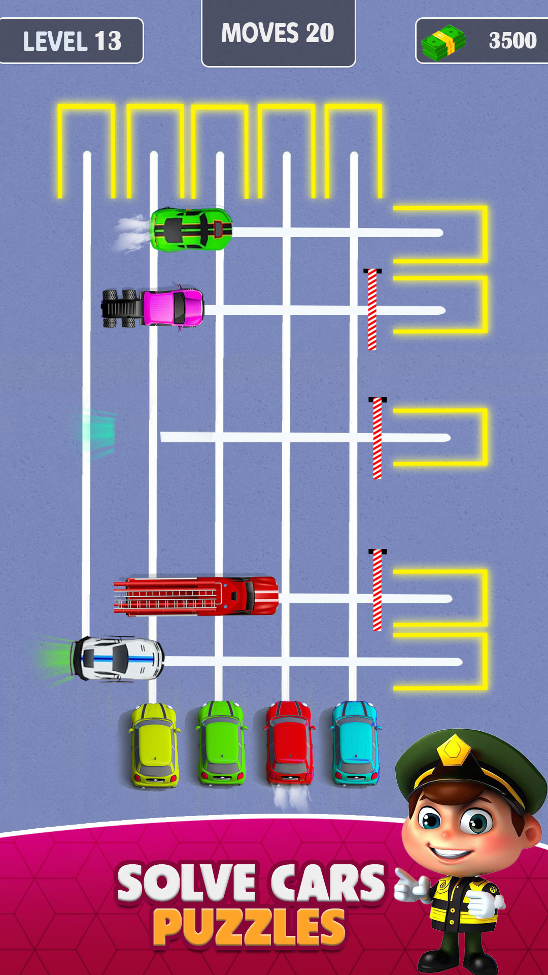 اسکرین شات 6 بازی Car Parking Order Car Games