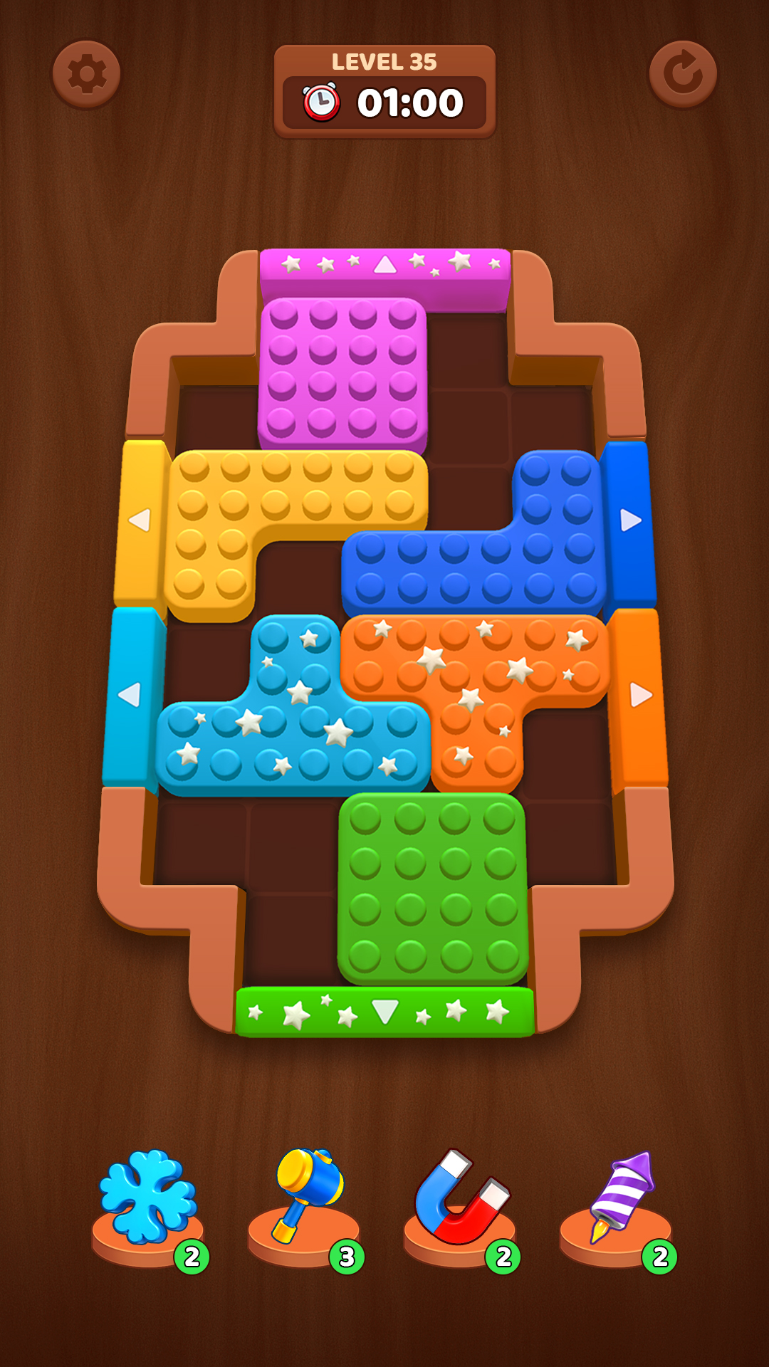 اسکرین شات 4 بازی Color Block Puzzle: 3D Jam