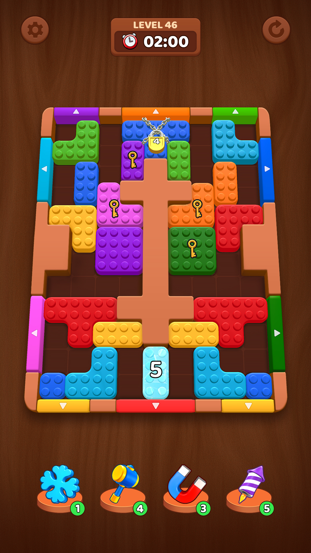 اسکرین شات 5 بازی Color Block Puzzle: 3D Jam