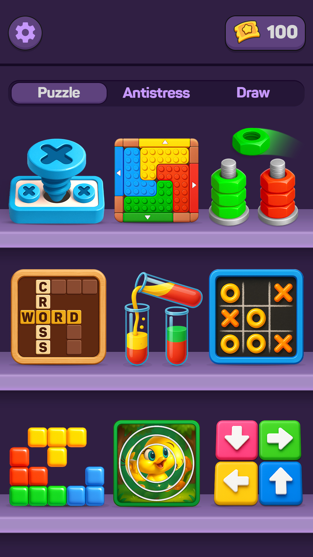 اسکرین شات 1 بازی Mini Relaxing - Offline Games