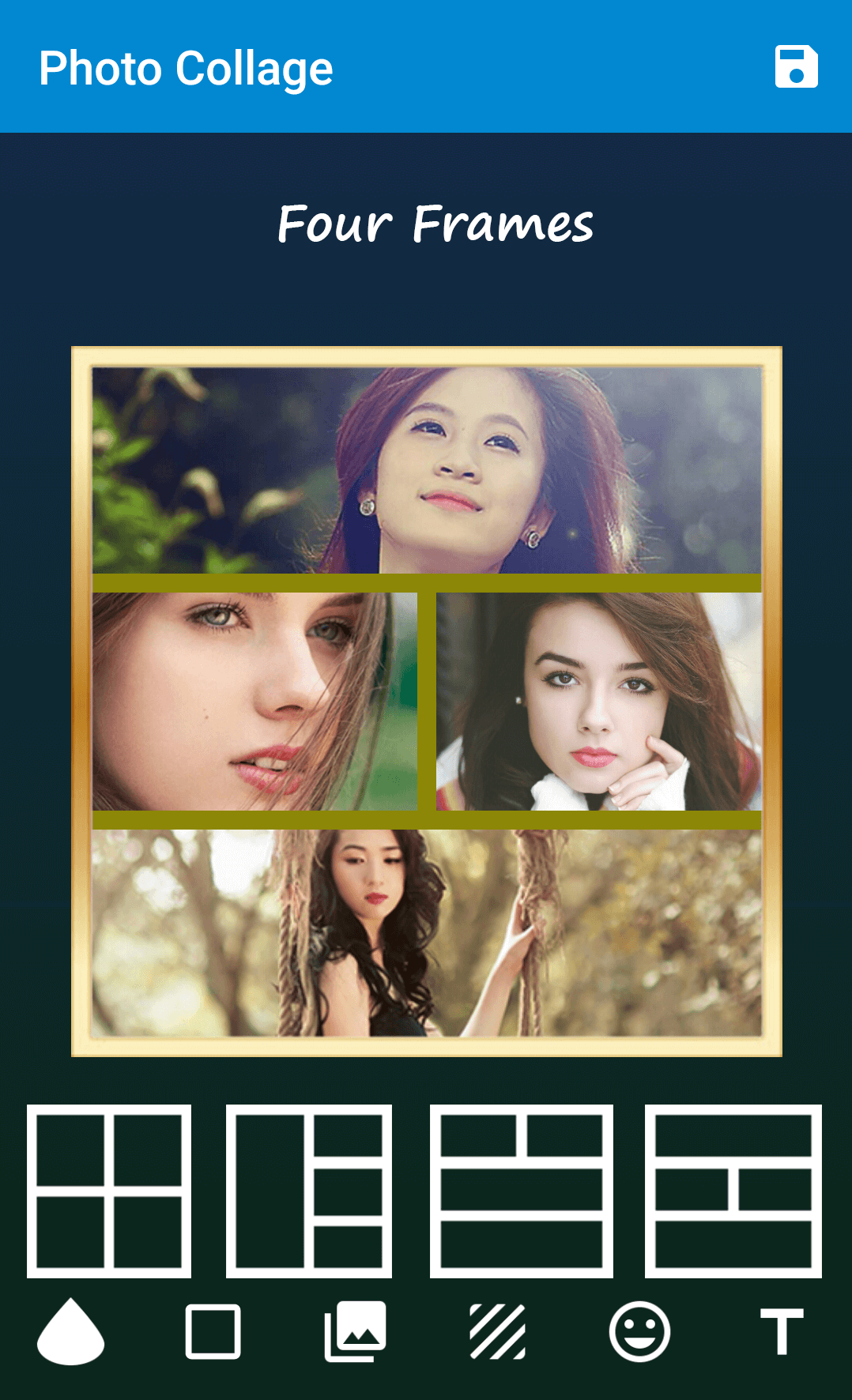اسکرین شات 6 برنامه Pip Camera Photo Frames Editor