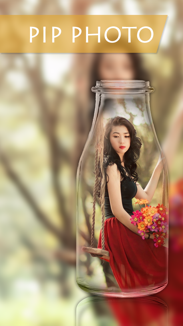 اسکرین شات 1 برنامه Pip Camera Photo Frames Editor