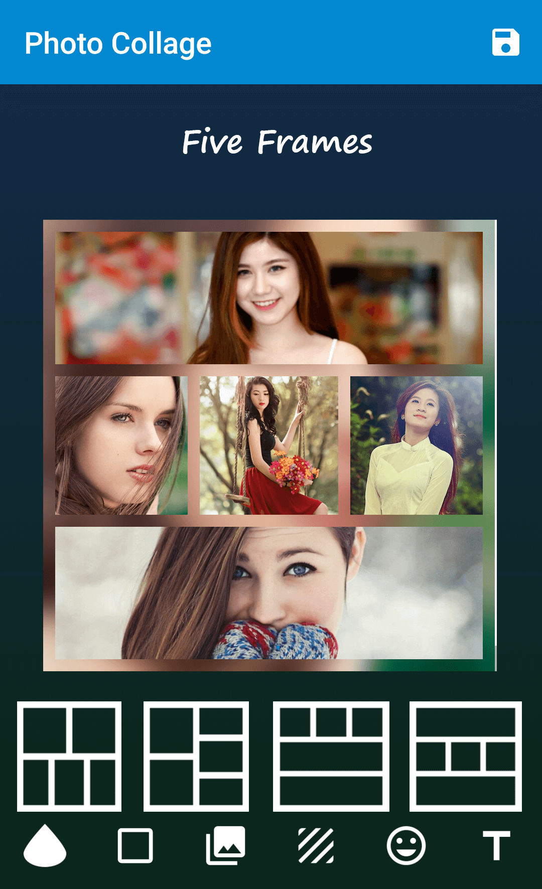 اسکرین شات 7 برنامه Pip Camera Photo Frames Editor