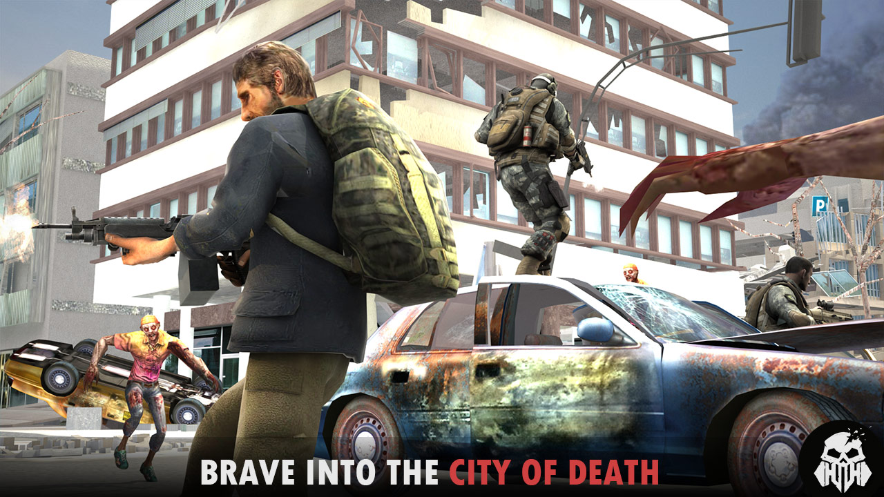 اسکرین شات 1 بازی Death Invasion : Zombie Game