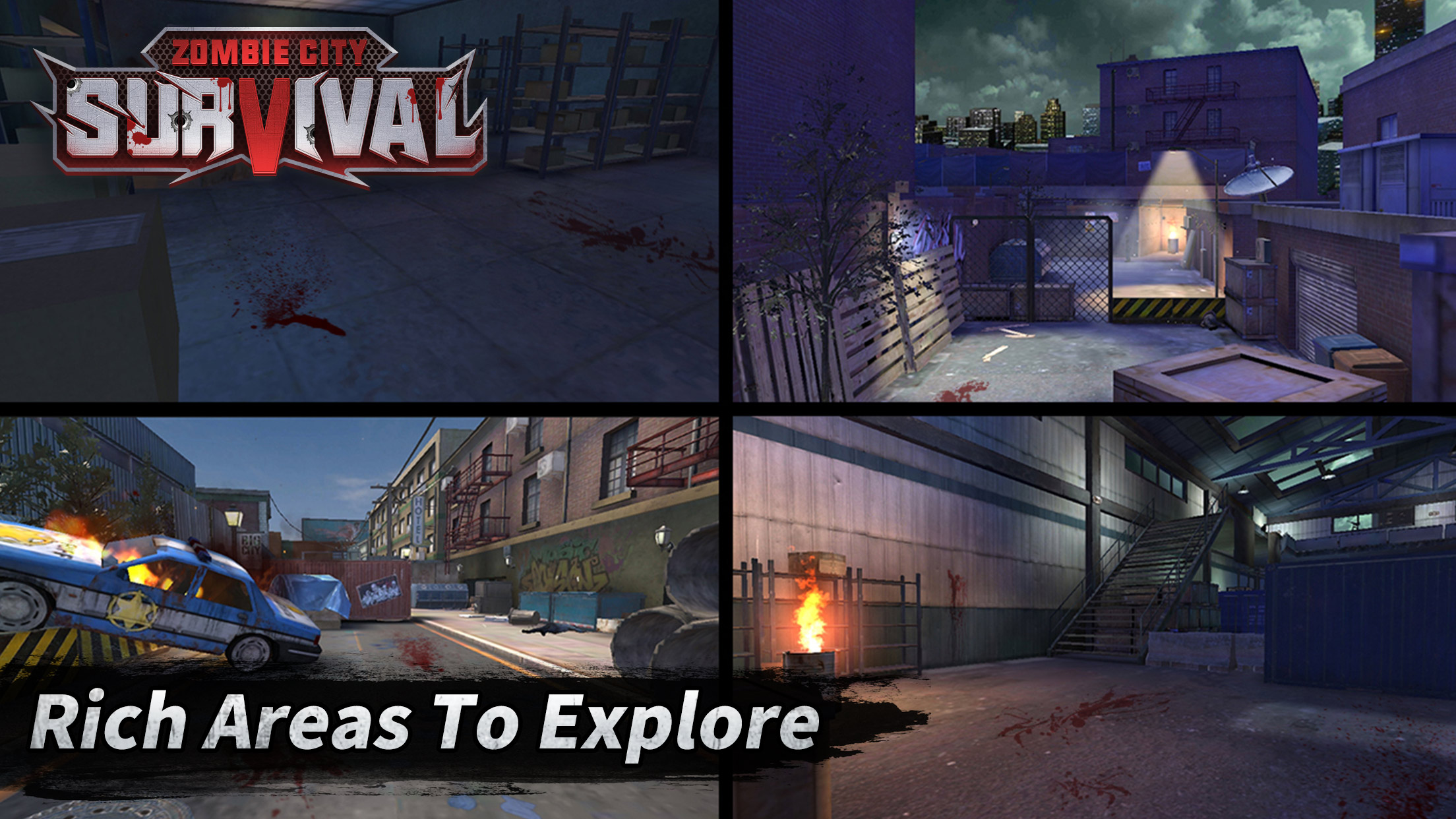 اسکرین شات 4 بازی Zombie City : Shooting Game