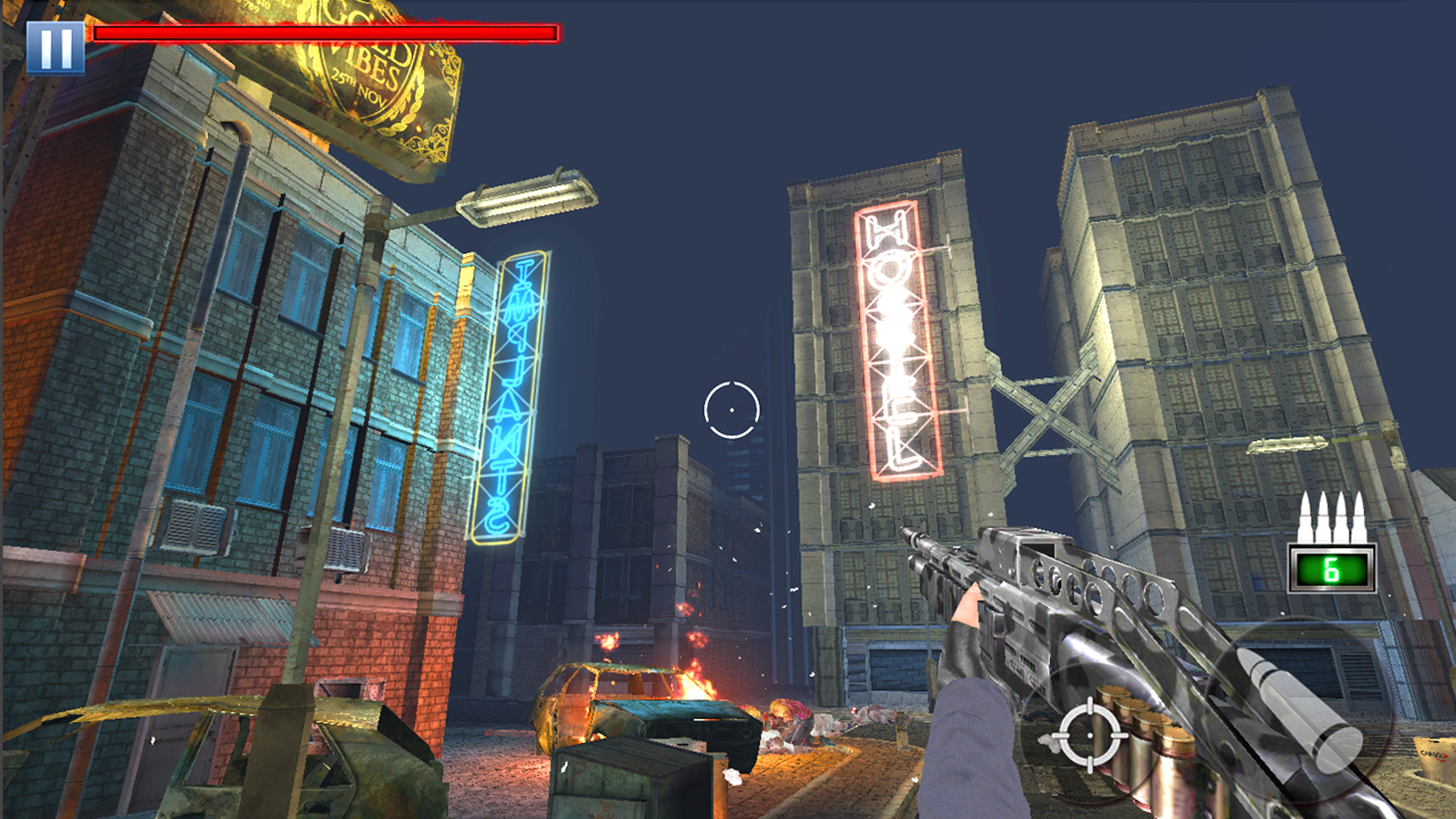 اسکرین شات 7 بازی Zombie City : Shooting Game