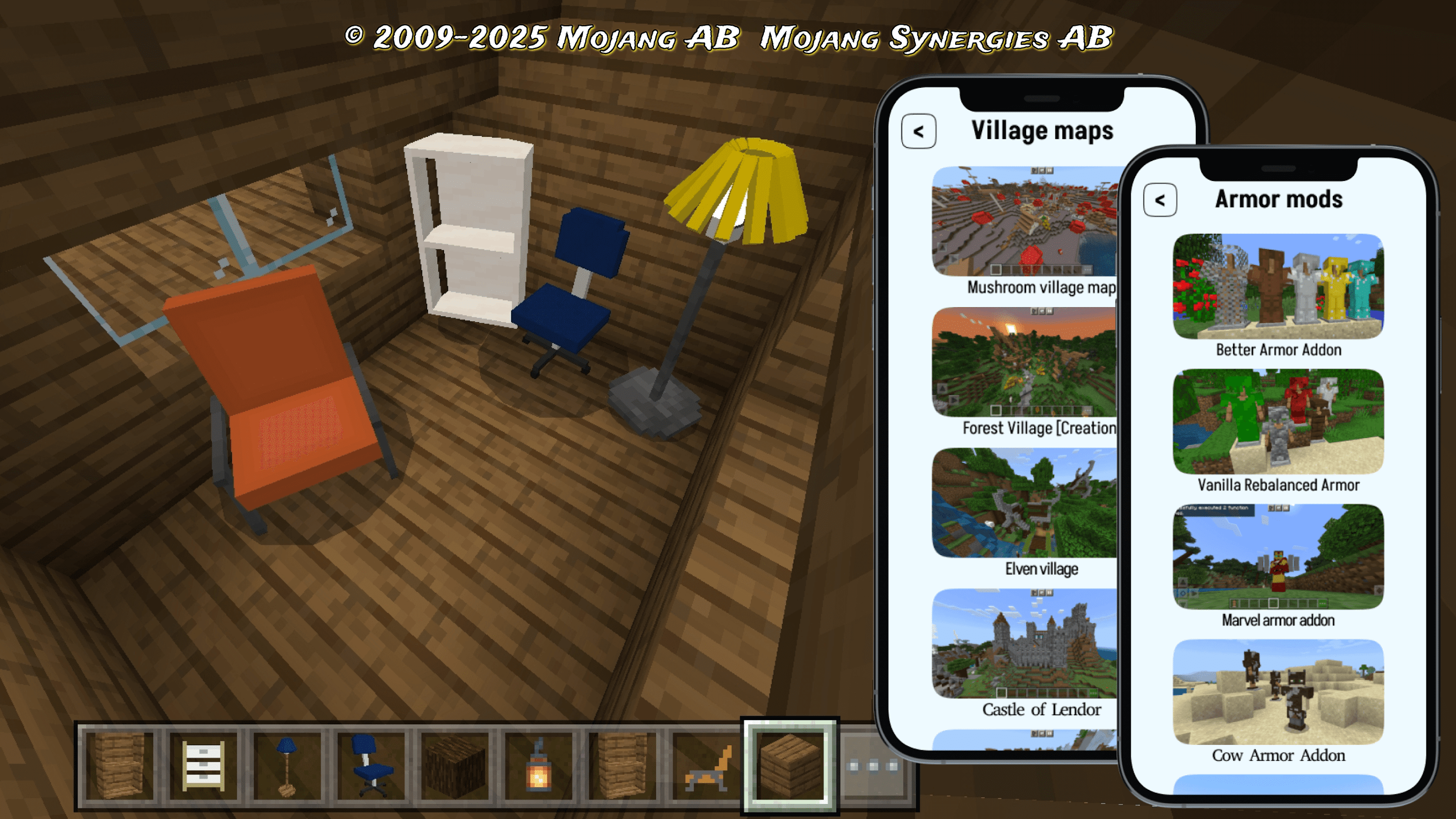اسکرین شات 3 برنامه Furniture for Minecraft