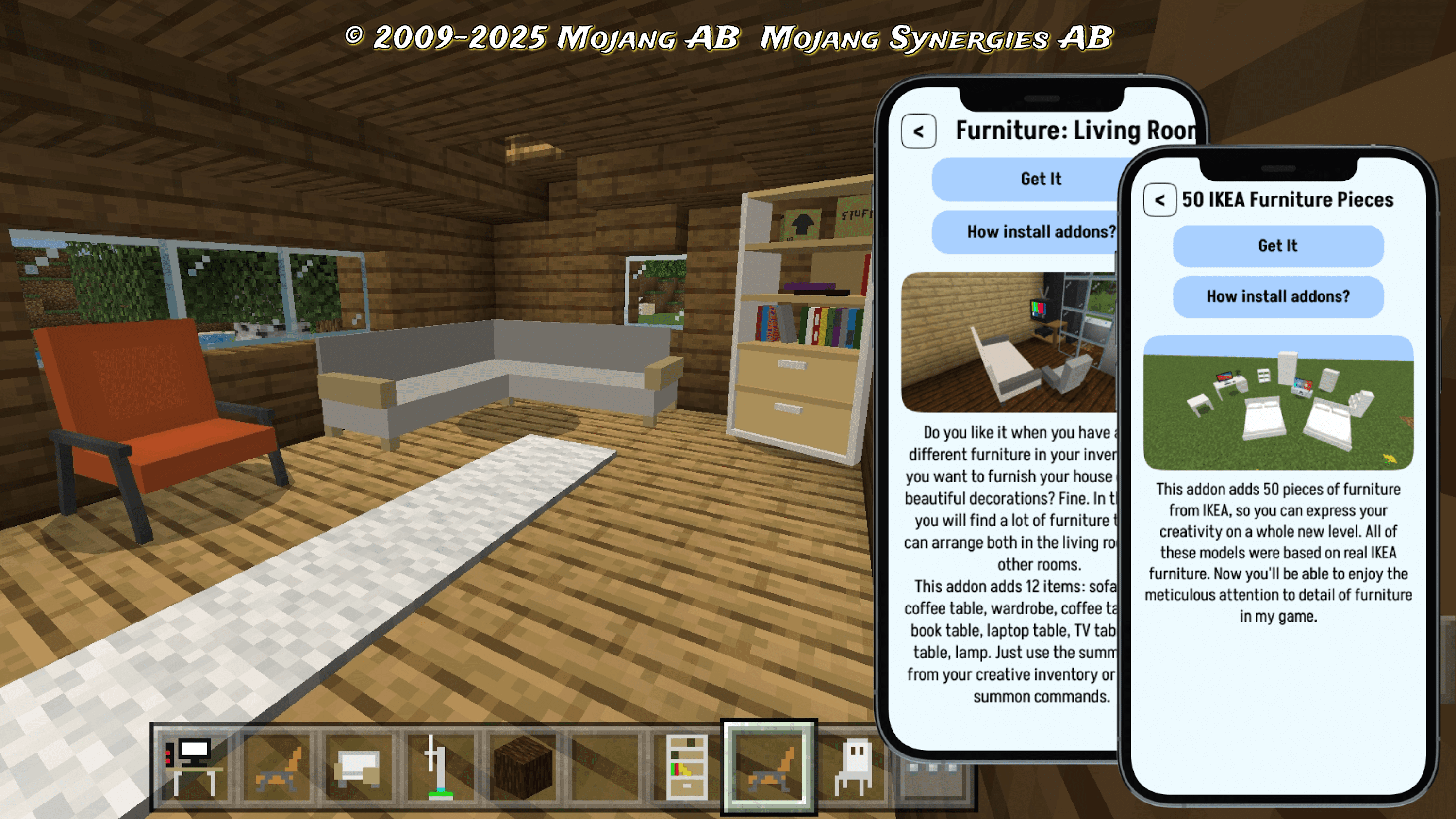 اسکرین شات 5 برنامه Furniture for Minecraft