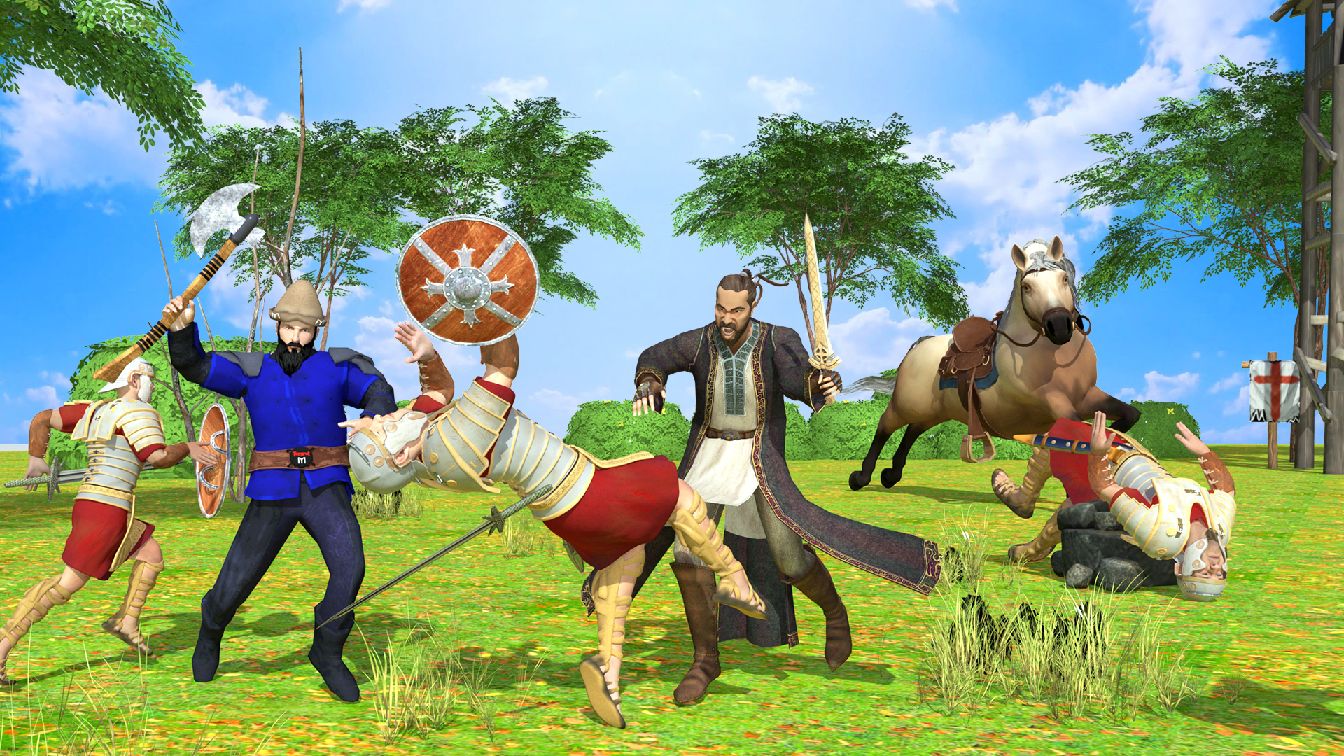 اسکرین شات 1 بازی Turgut Alp: Mount Blade Game