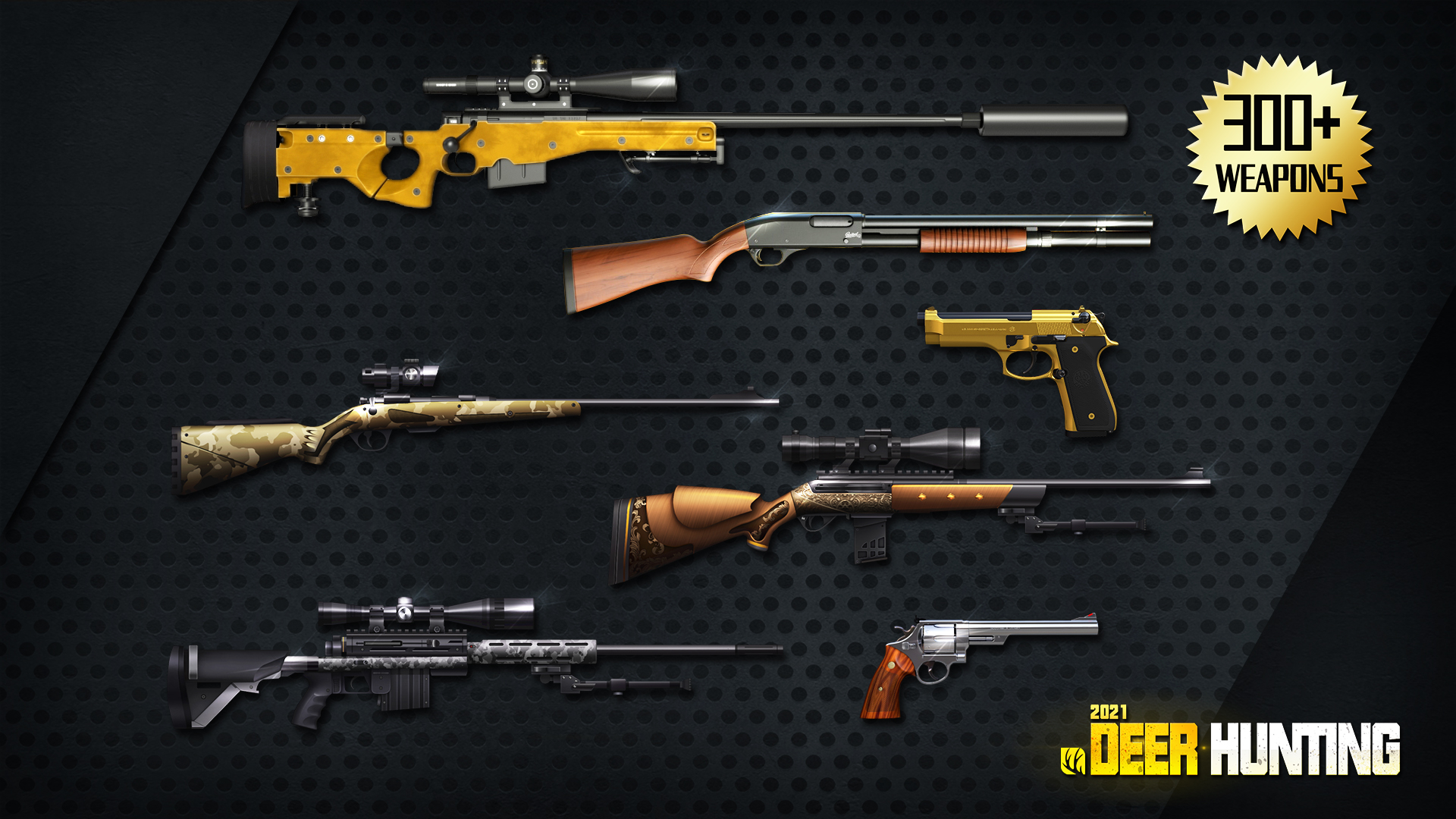 اسکرین شات 4 بازی Deer Hunting: 3D shooting game