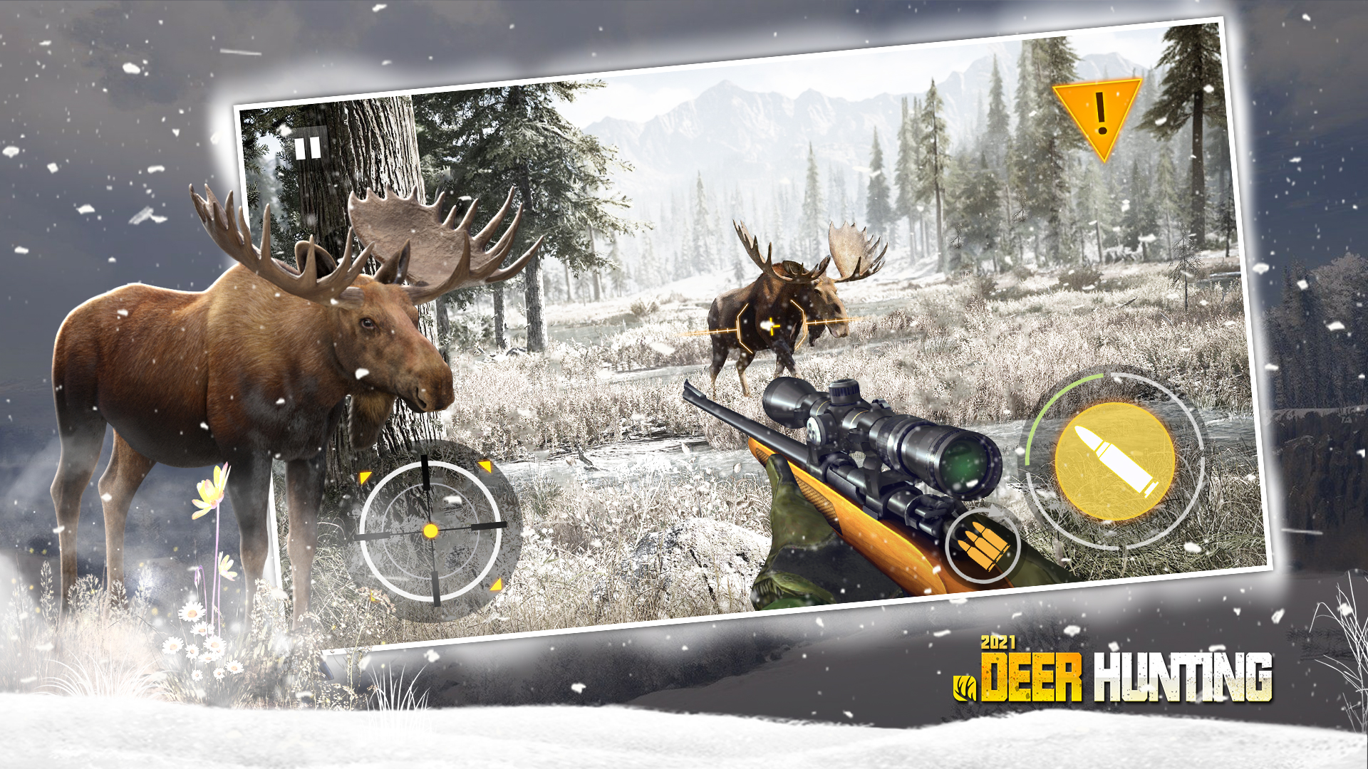 اسکرین شات 1 بازی Deer Hunting: 3D shooting game
