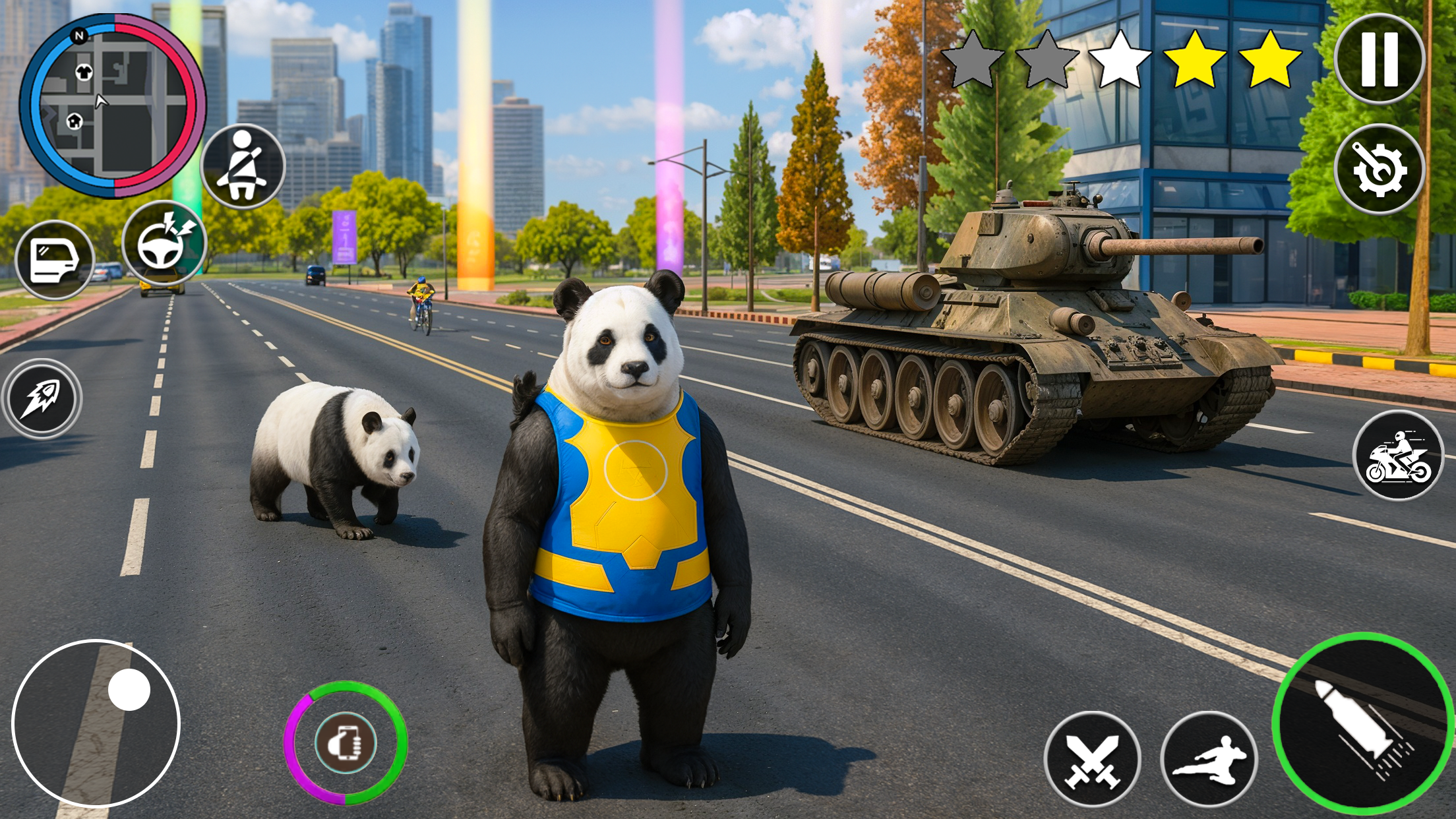 اسکرین شات 3 بازی Real Panda Fun Simulator 3D