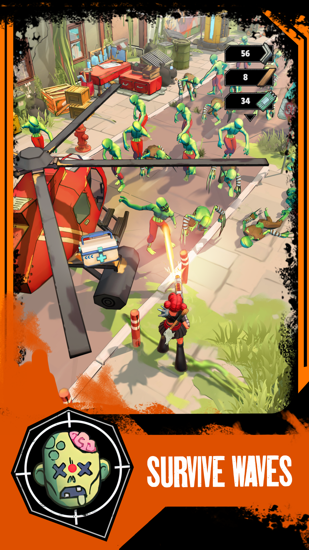 اسکرین شات 2 بازی Zombiepunk: Fight & Survive