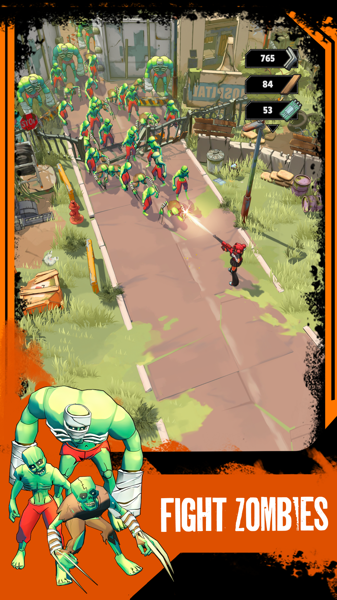 اسکرین شات 3 بازی Zombiepunk: Fight & Survive