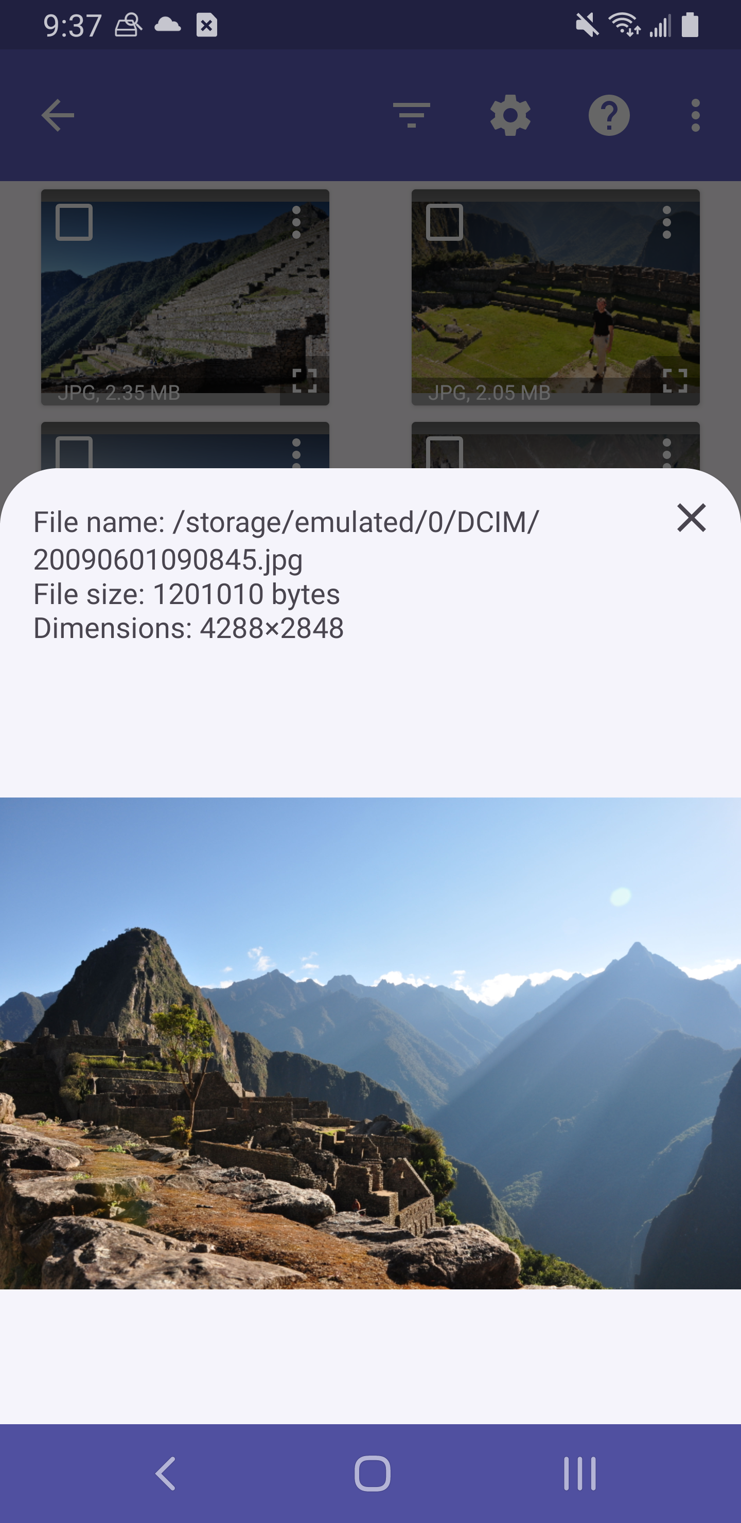 اسکرین شات 4 برنامه DiskDigger photo/file recovery