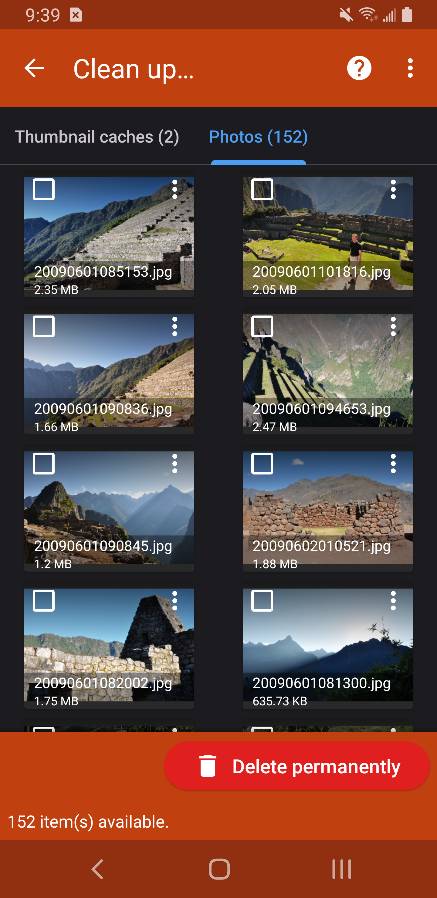 اسکرین شات 8 برنامه DiskDigger photo/file recovery