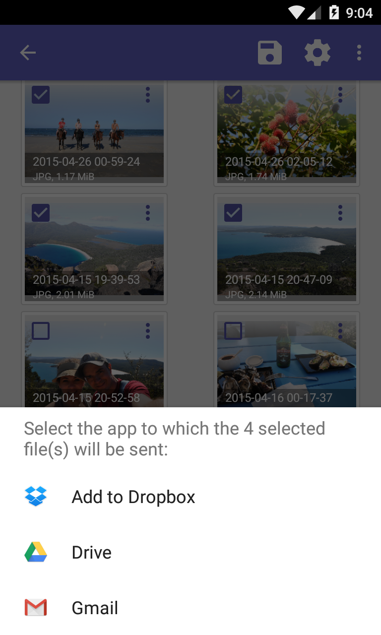 اسکرین شات 6 برنامه DiskDigger photo/file recovery