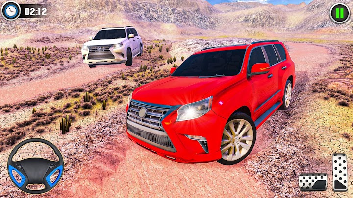 اسکرین شات 3 برنامه Sand Safari Jeep 4x4 Driver- Prado Driving Games