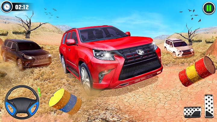 اسکرین شات 7 برنامه Sand Safari Jeep 4x4 Driver- Prado Driving Games