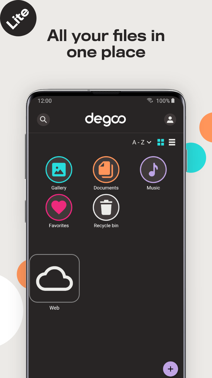 اسکرین شات 8 برنامه Degoo Lite: 20 GB Cloud Drive