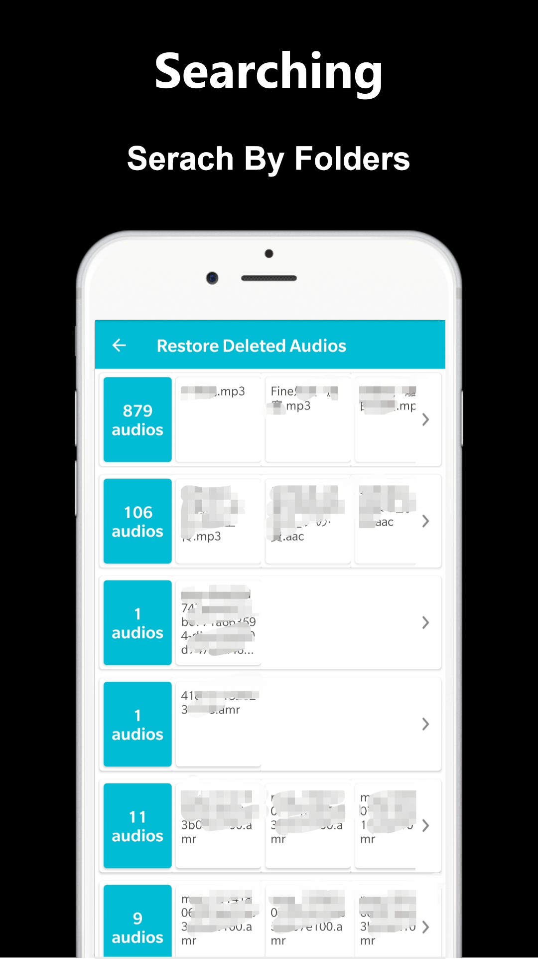 اسکرین شات 3 برنامه Deleted Audio Recovery