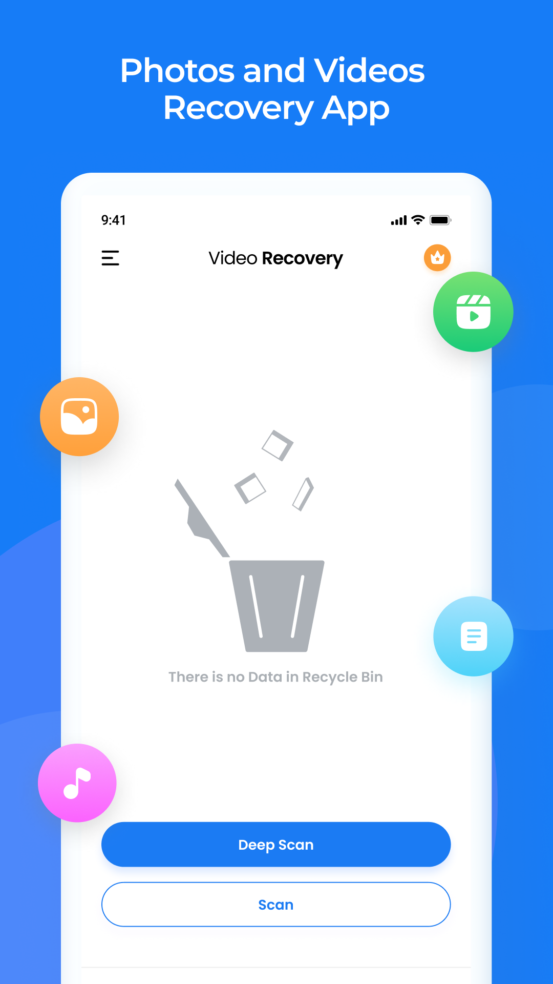 اسکرین شات 1 برنامه Photo Recovery : Data Recovery