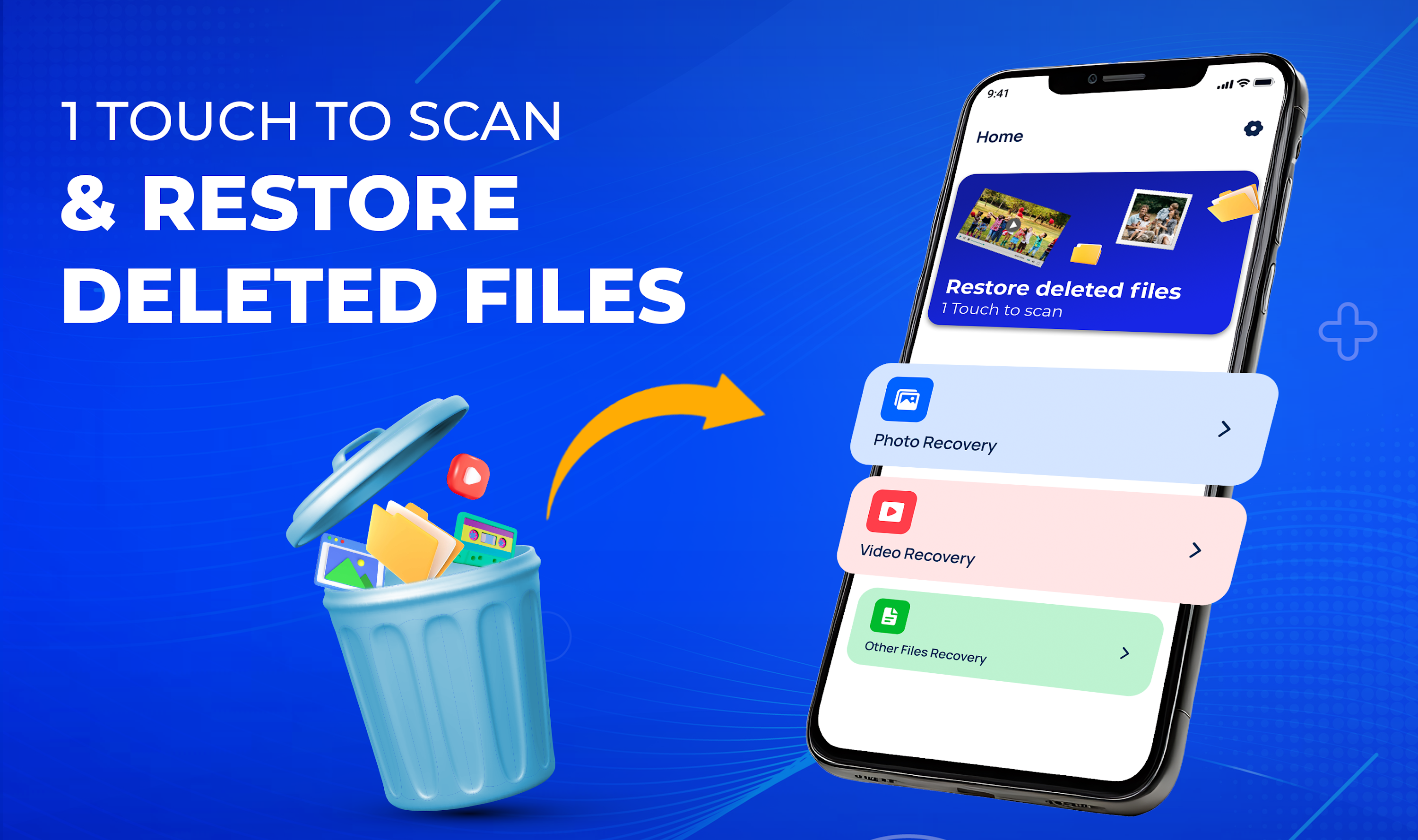 اسکرین شات 1 برنامه File Recovery, Photo Recovery