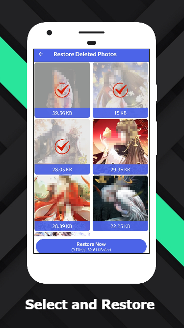 اسکرین شات 3 برنامه Deleted Photo Recovery