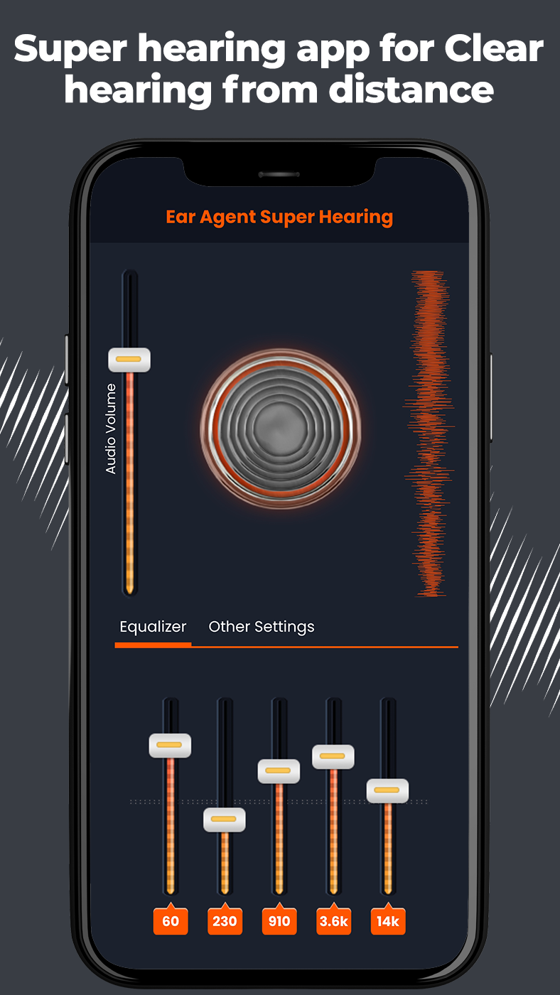 اسکرین شات 3 برنامه Ear Scout Live : Super Hearing