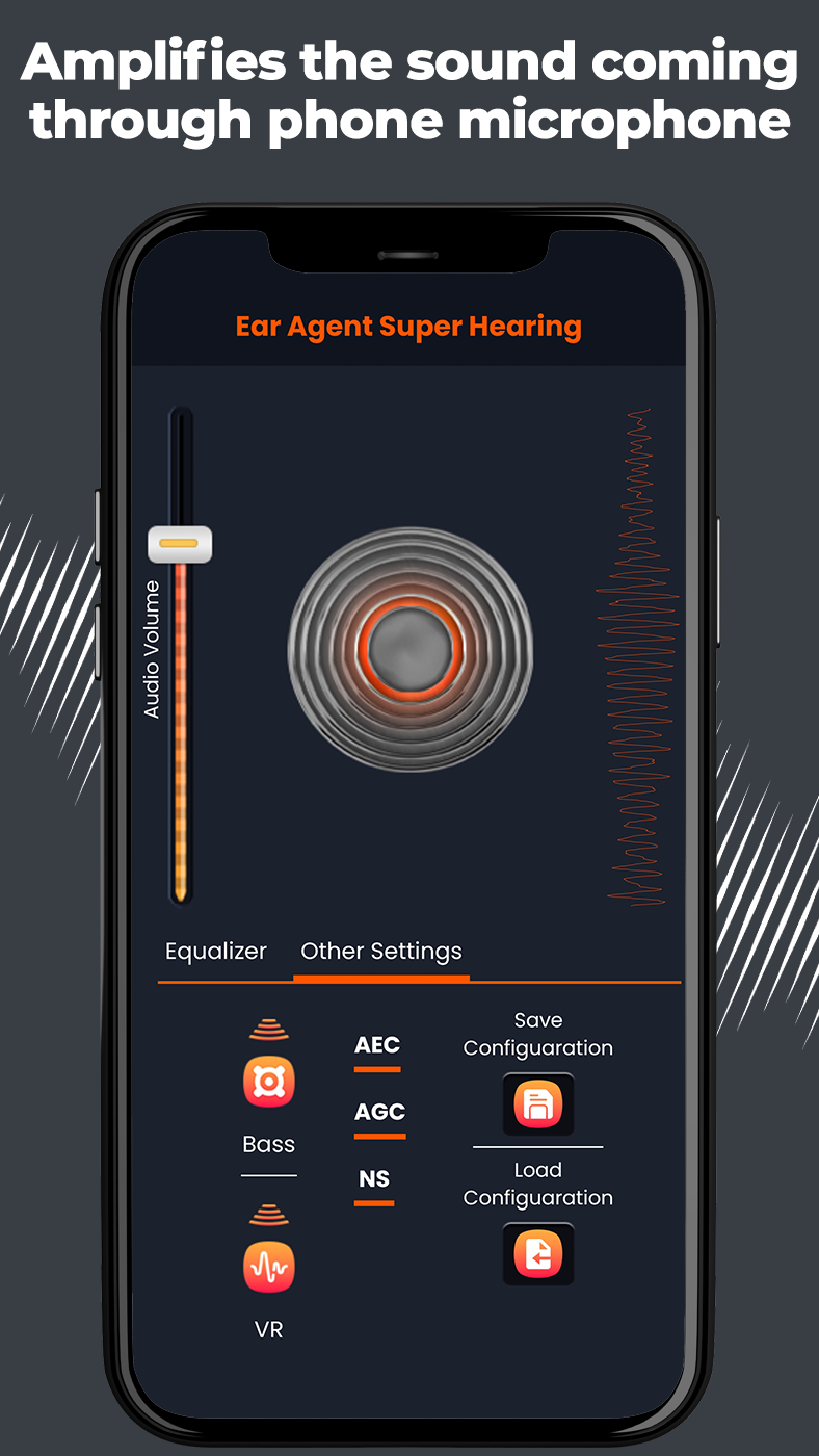 اسکرین شات 4 برنامه Ear Scout Live : Super Hearing