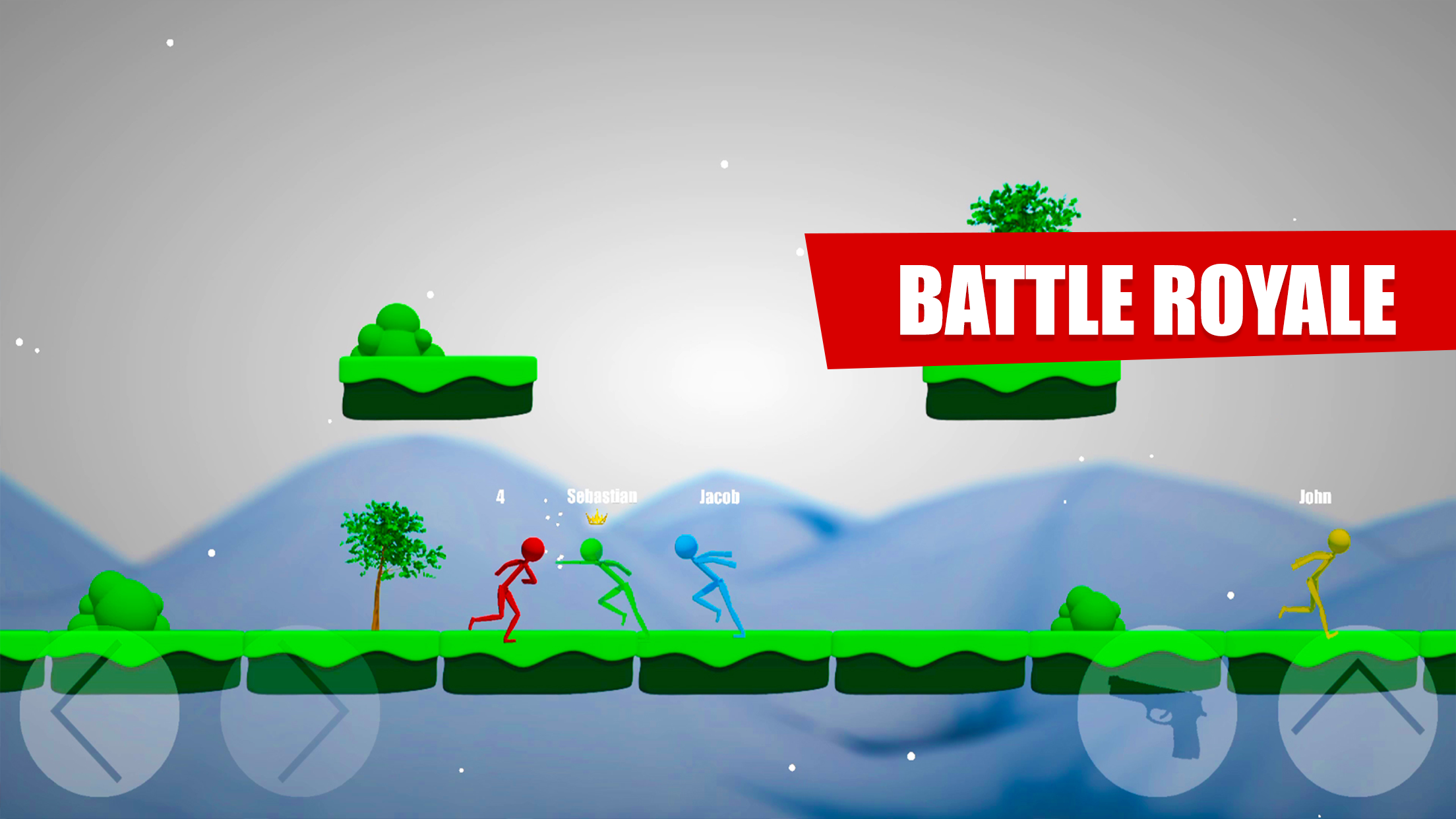 اسکرین شات 3 بازی Stickman Fight Epic War Battle