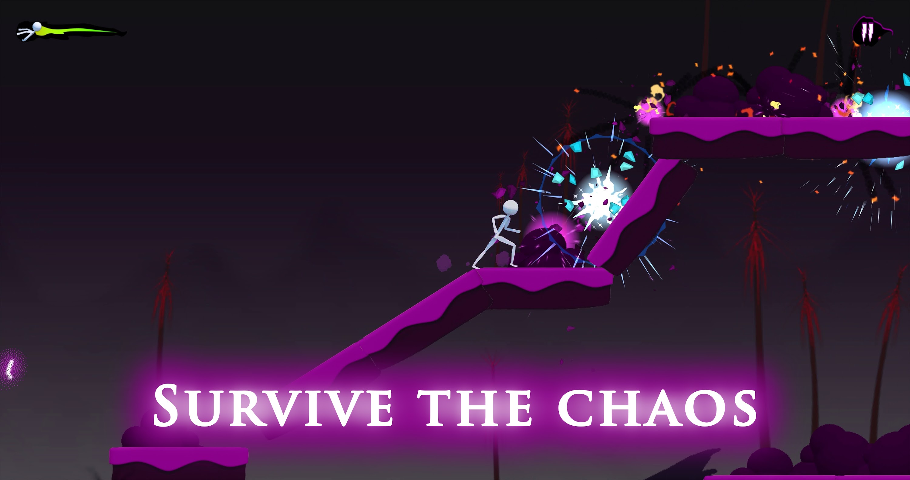 اسکرین شات 2 بازی Stickman Fight 2 - Magic Brawl