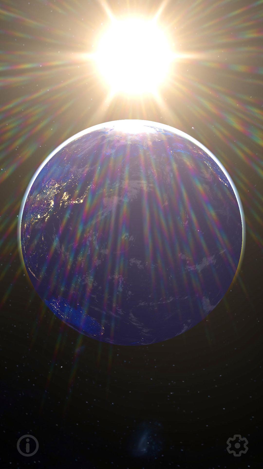 اسکرین شات 5 برنامه 3D Earth & Real Moon