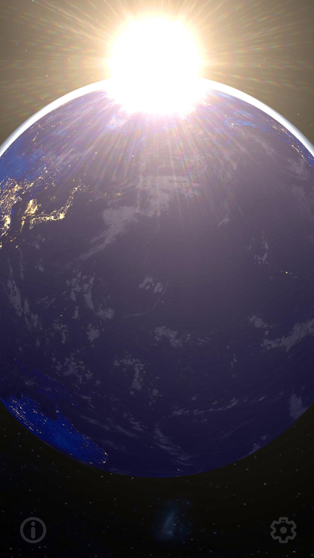 اسکرین شات 7 برنامه 3D Earth & Real Moon