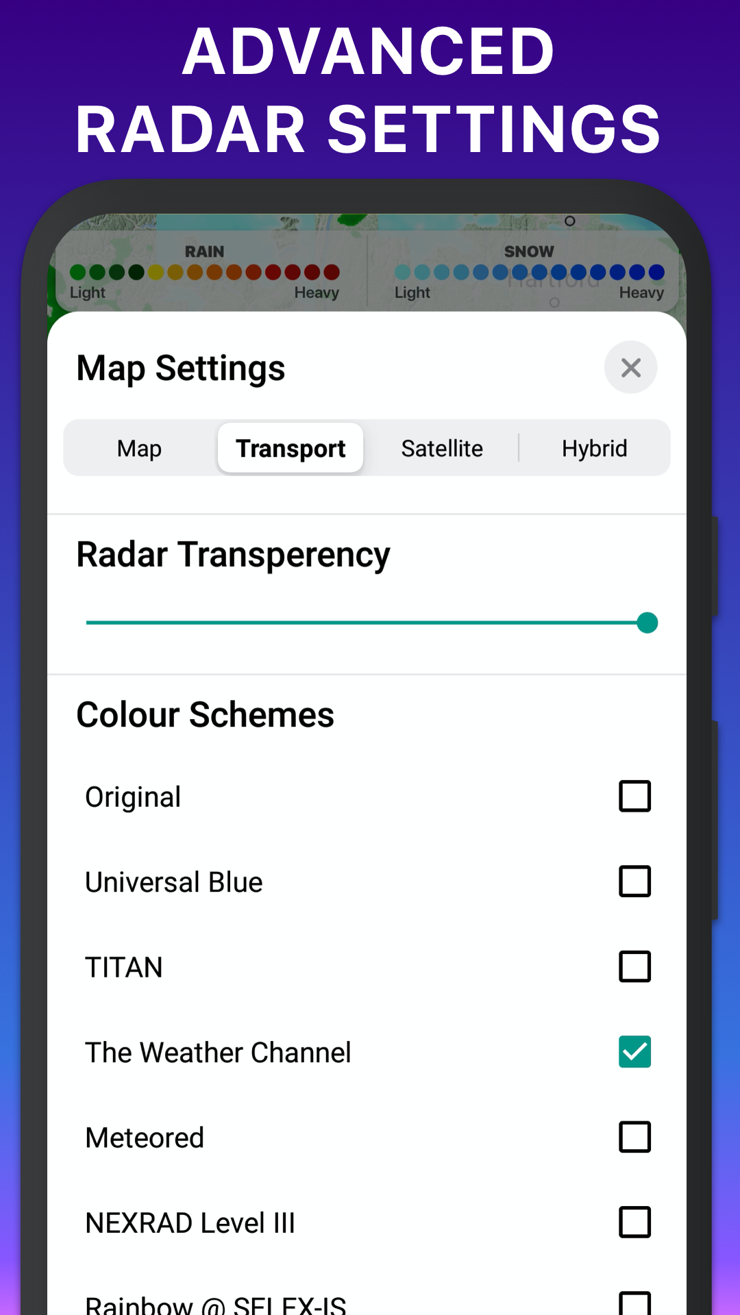 اسکرین شات 4 برنامه RAIN RADAR - weather radar