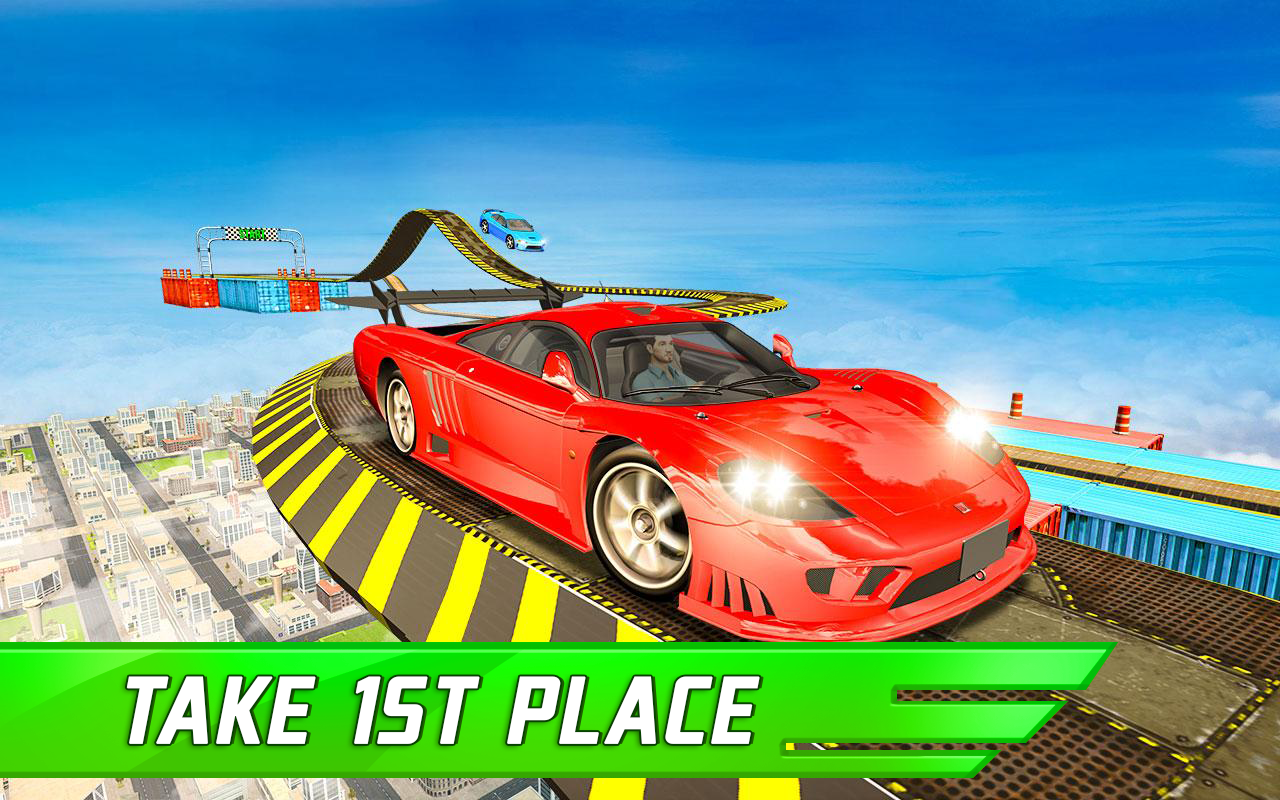 اسکرین شات 1 بازی Racing Car Stunts: Crazy Track