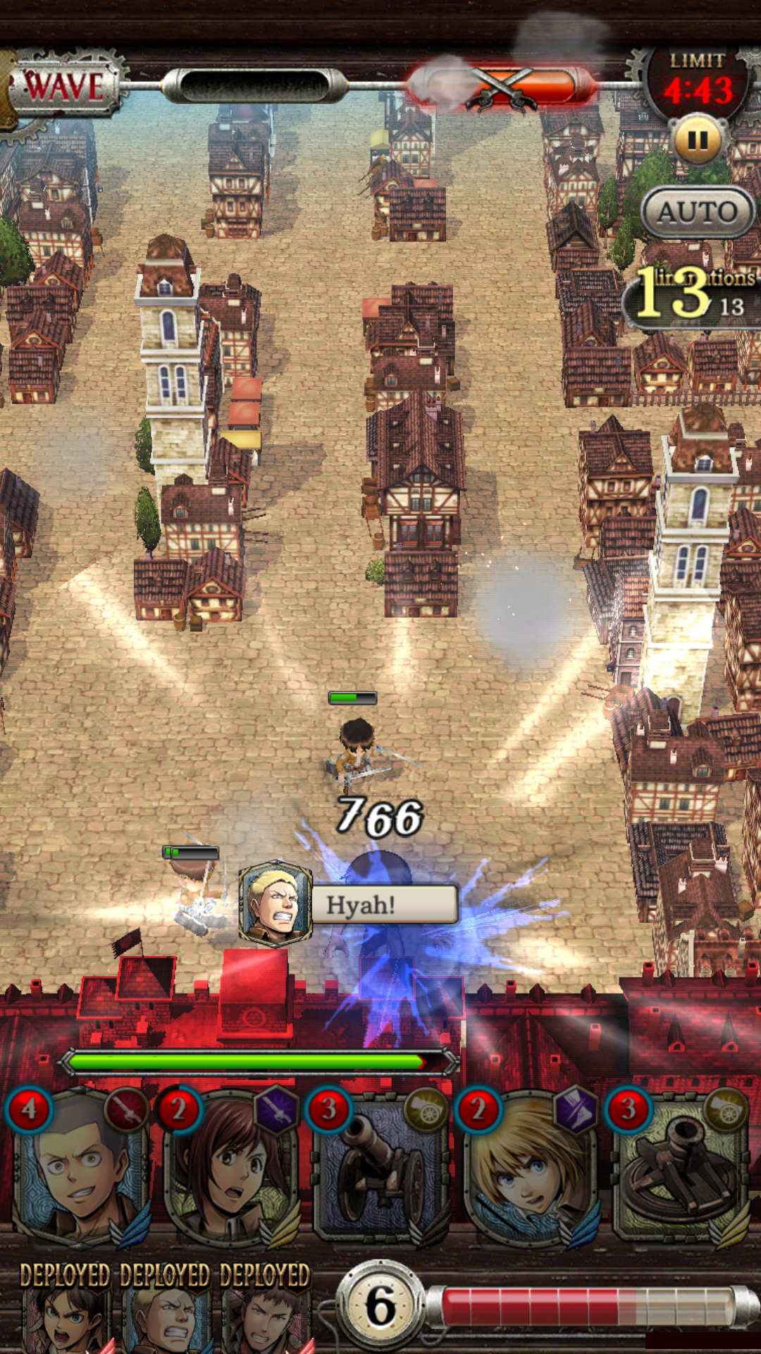 اسکرین شات 7 بازی Attack on Titan TACTICS