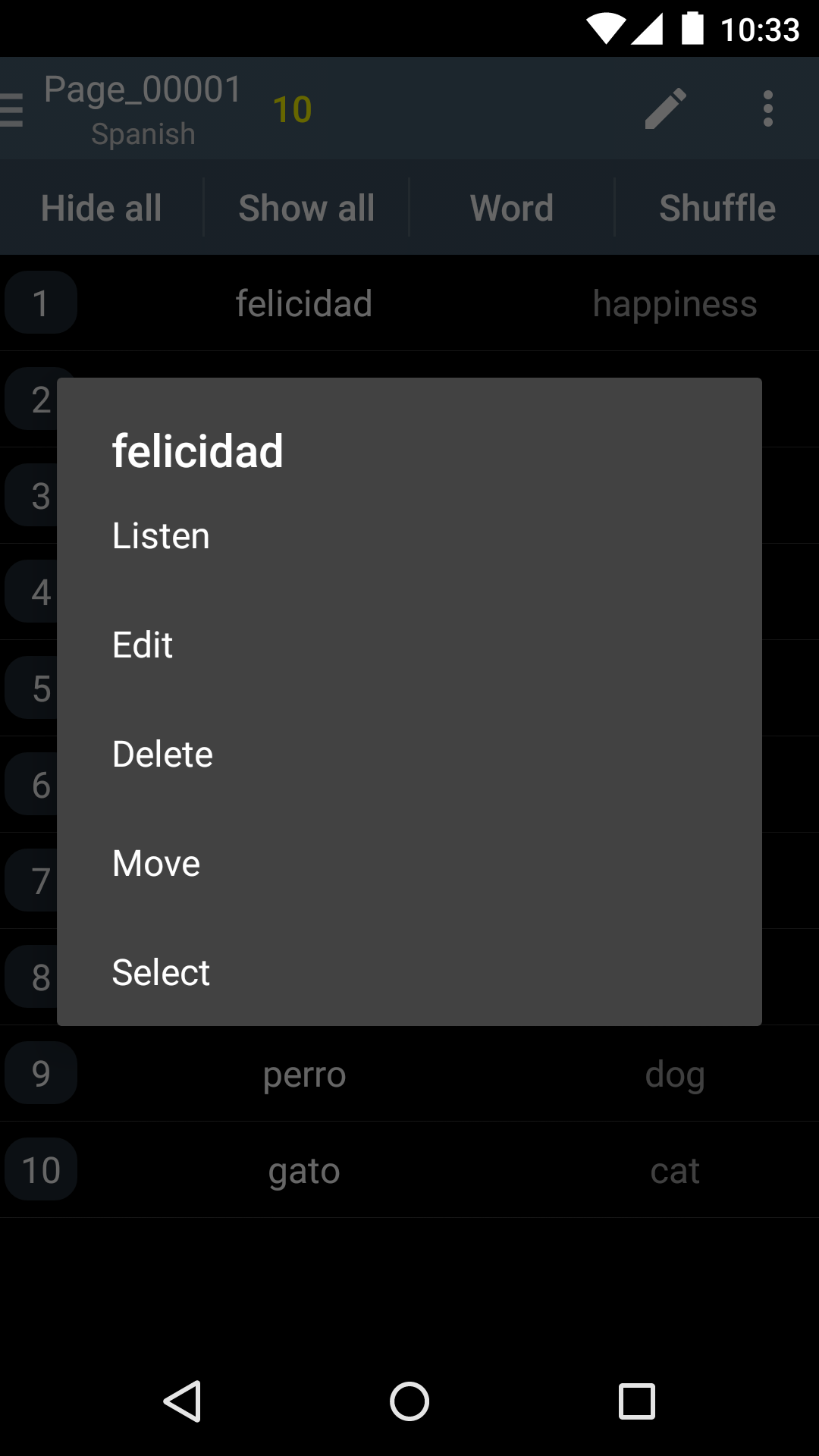 اسکرین شات 4 برنامه ClevWord