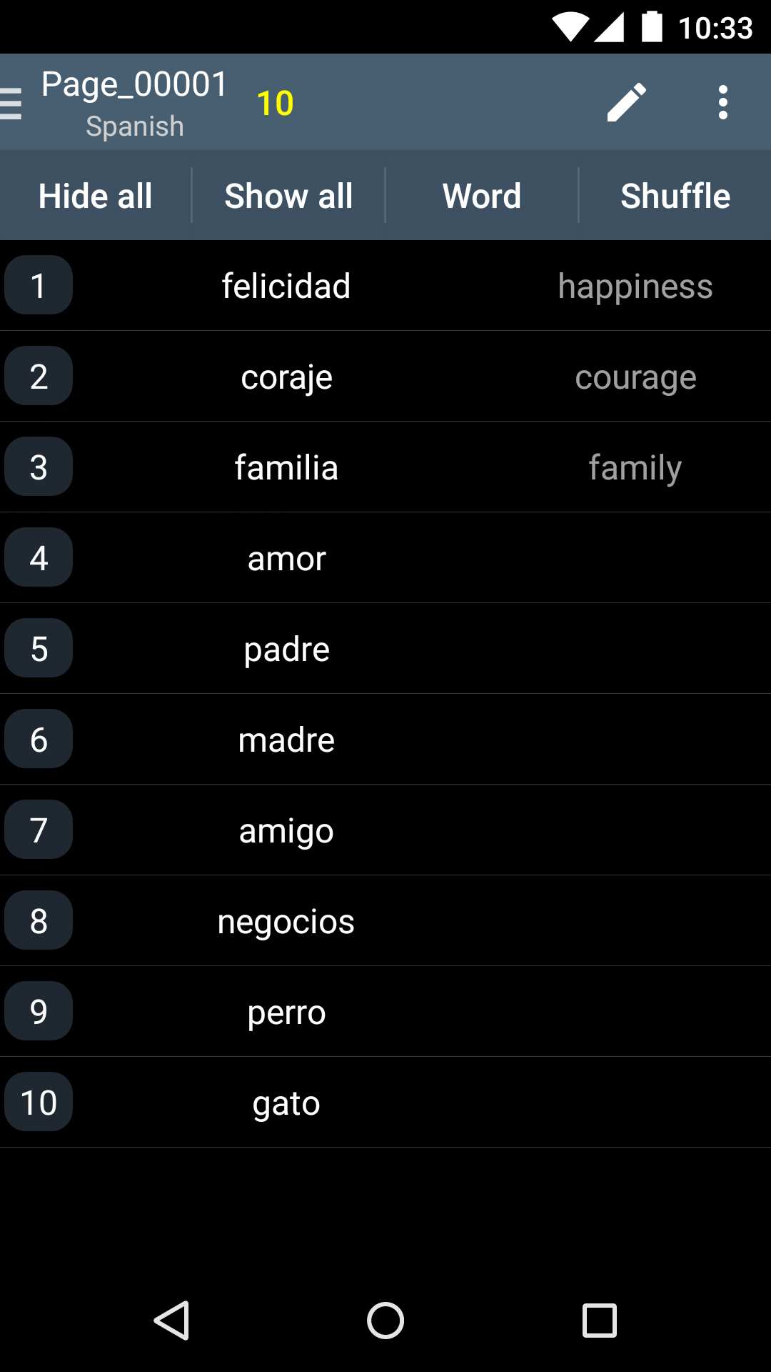 اسکرین شات 2 برنامه ClevWord