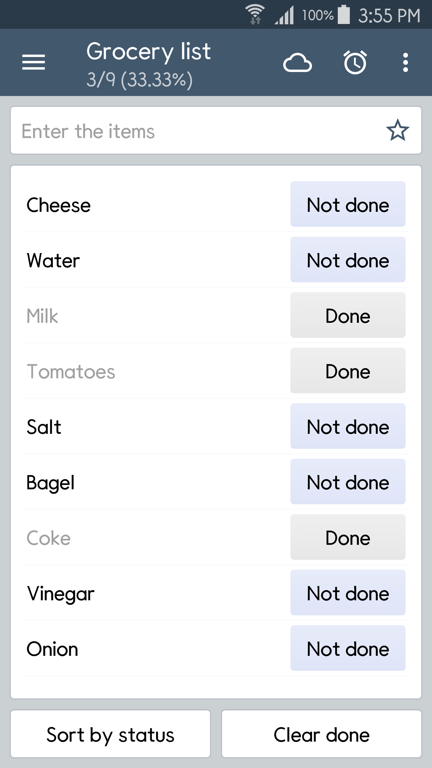 اسکرین شات 4 برنامه ClevNote - Notepad, Checklist