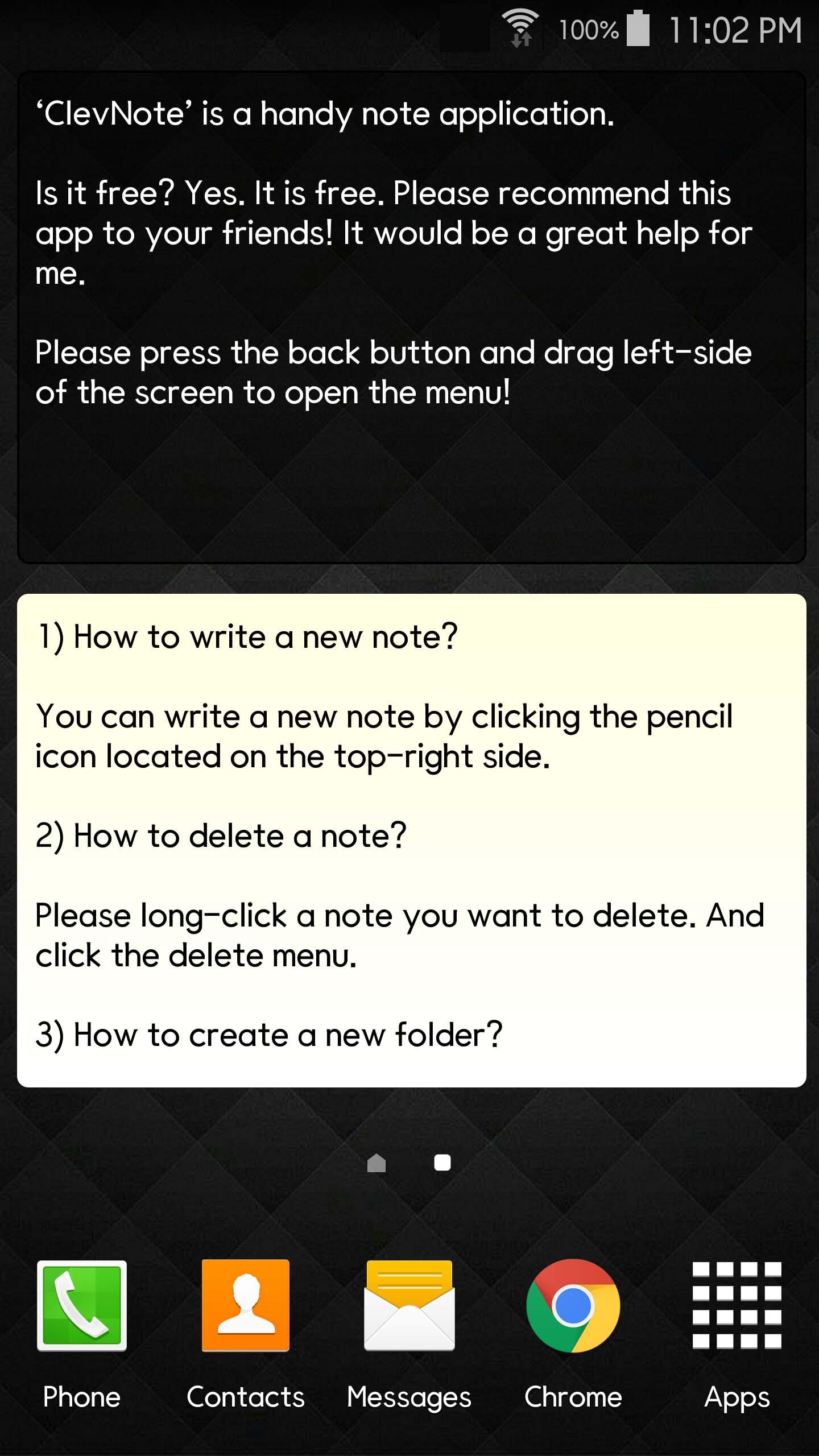 اسکرین شات 8 برنامه ClevNote - Notepad, Checklist