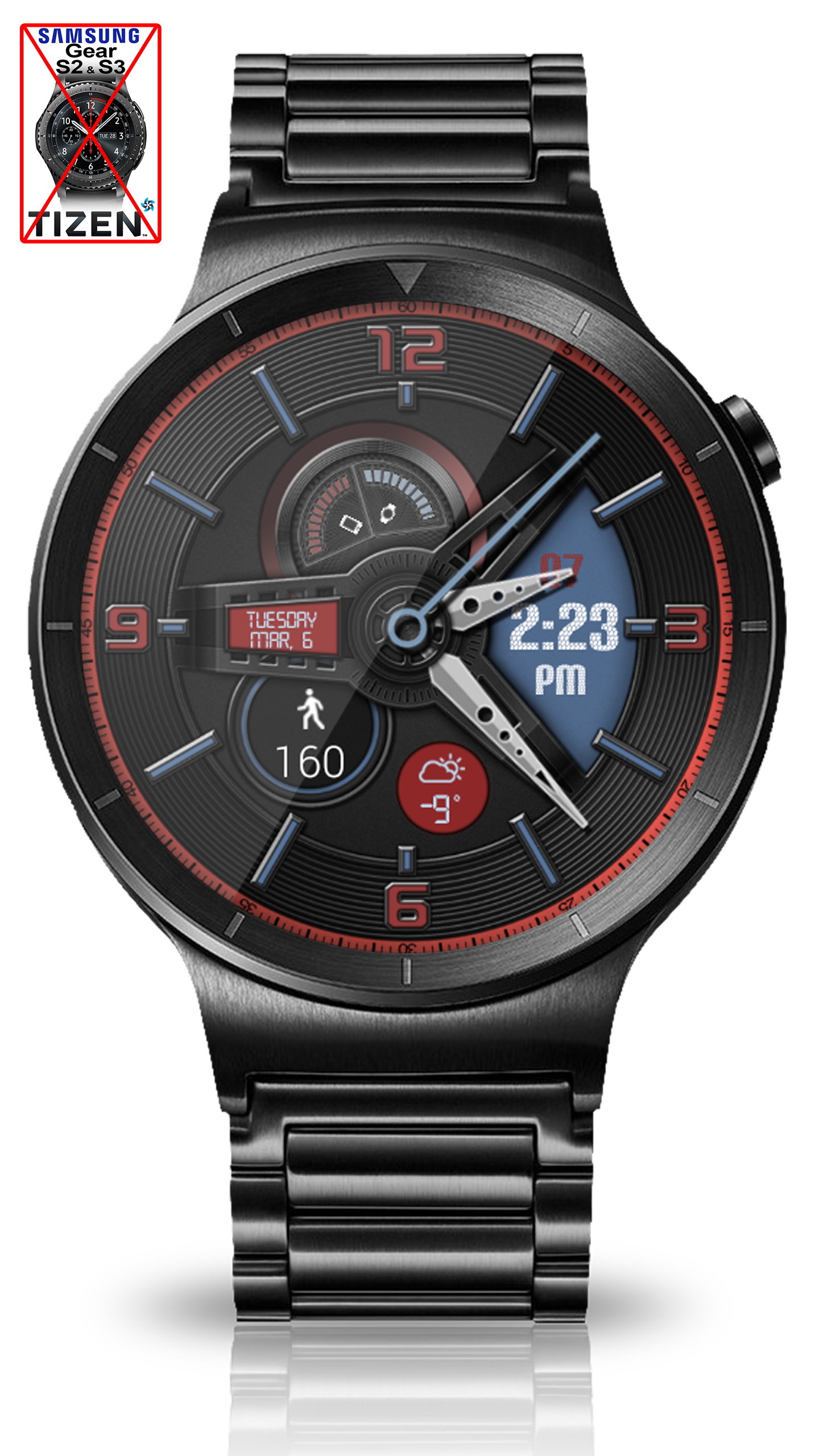 اسکرین شات 8 برنامه Cruise Control HD Watch Face