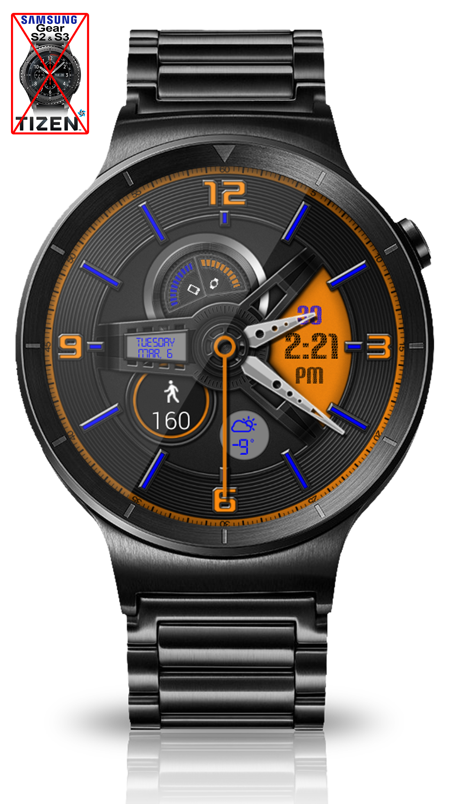 اسکرین شات 7 برنامه Cruise Control HD Watch Face