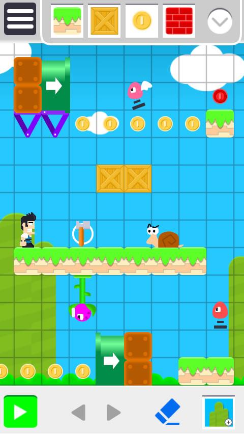 اسکرین شات 1 بازی Mr Maker Run Level Editor