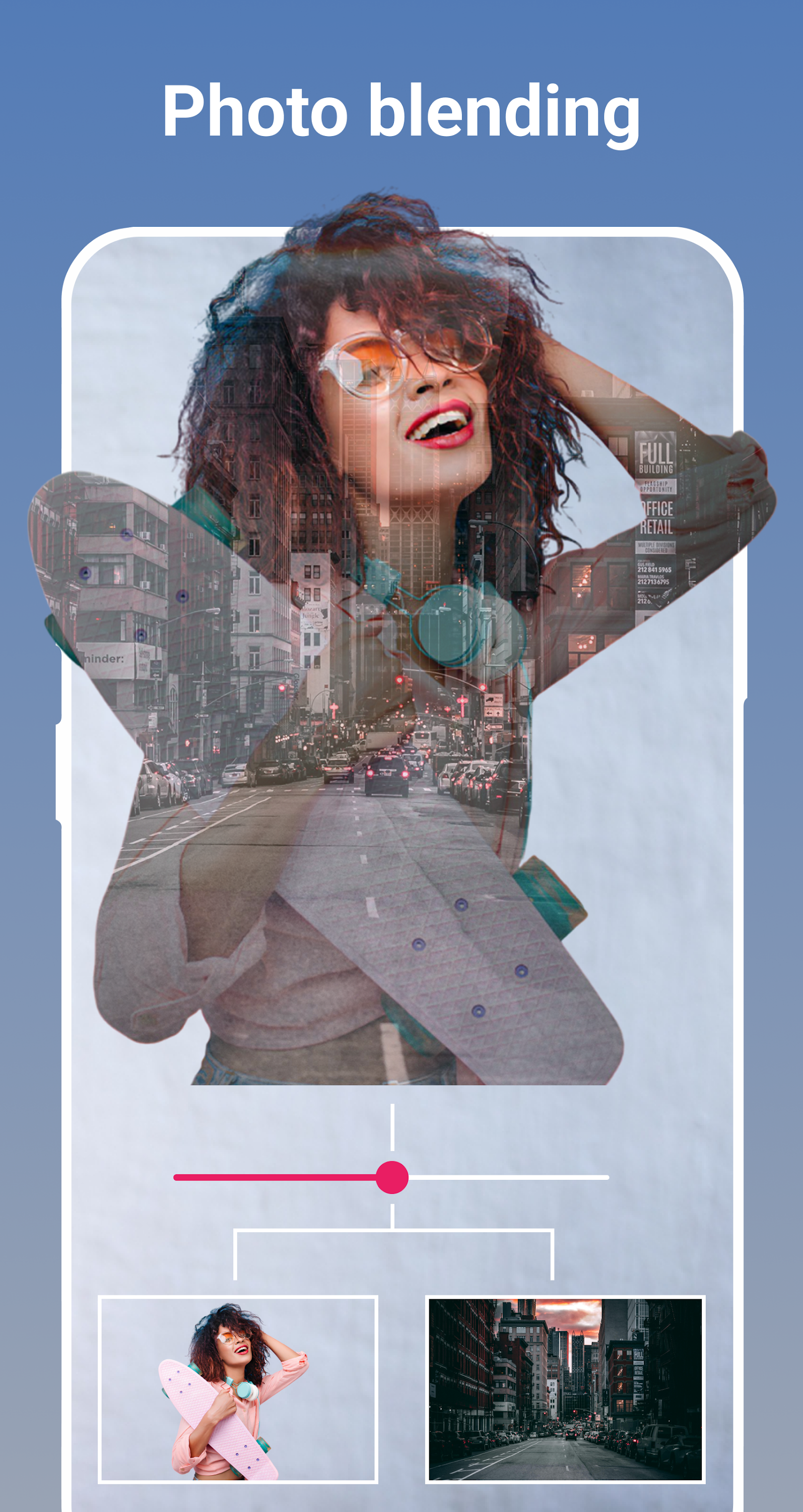 اسکرین شات 2 برنامه Photo On Photo Editor & Maker